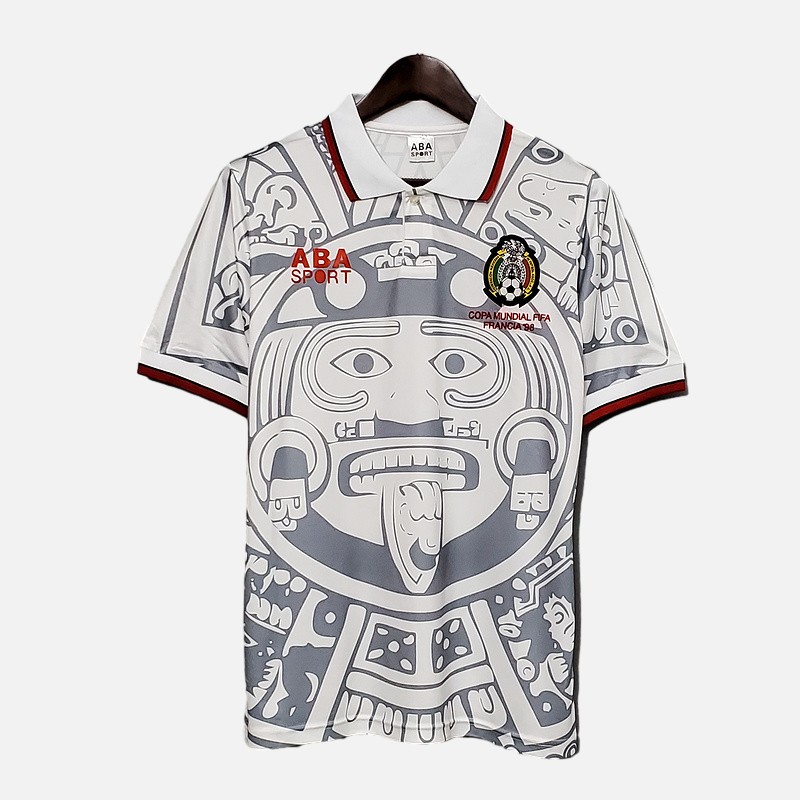 Retro Mexico 1998 Away Stadium Jersey - JerseysGala