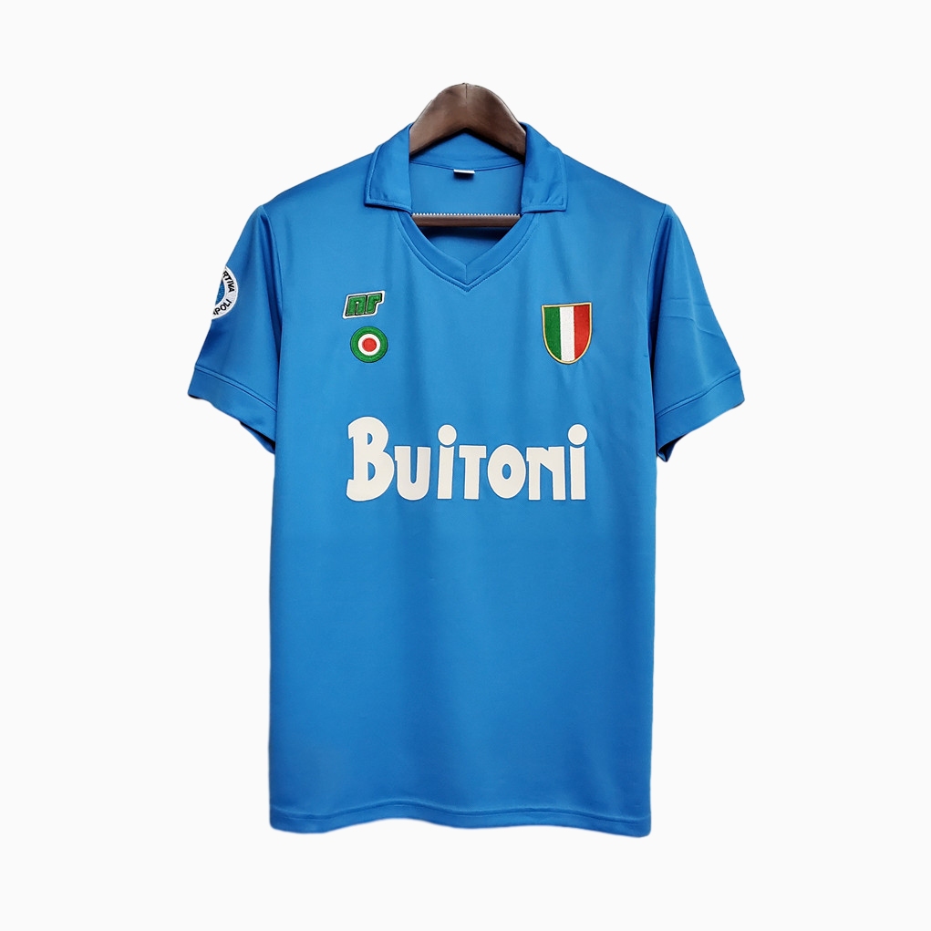 Retro Napoli 1987-88 Home Stadium Jersey - JerseysGala