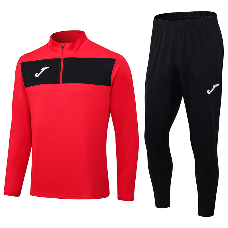 Roma 23-24 Long Sleeve Training Set -Red - JerseysGala