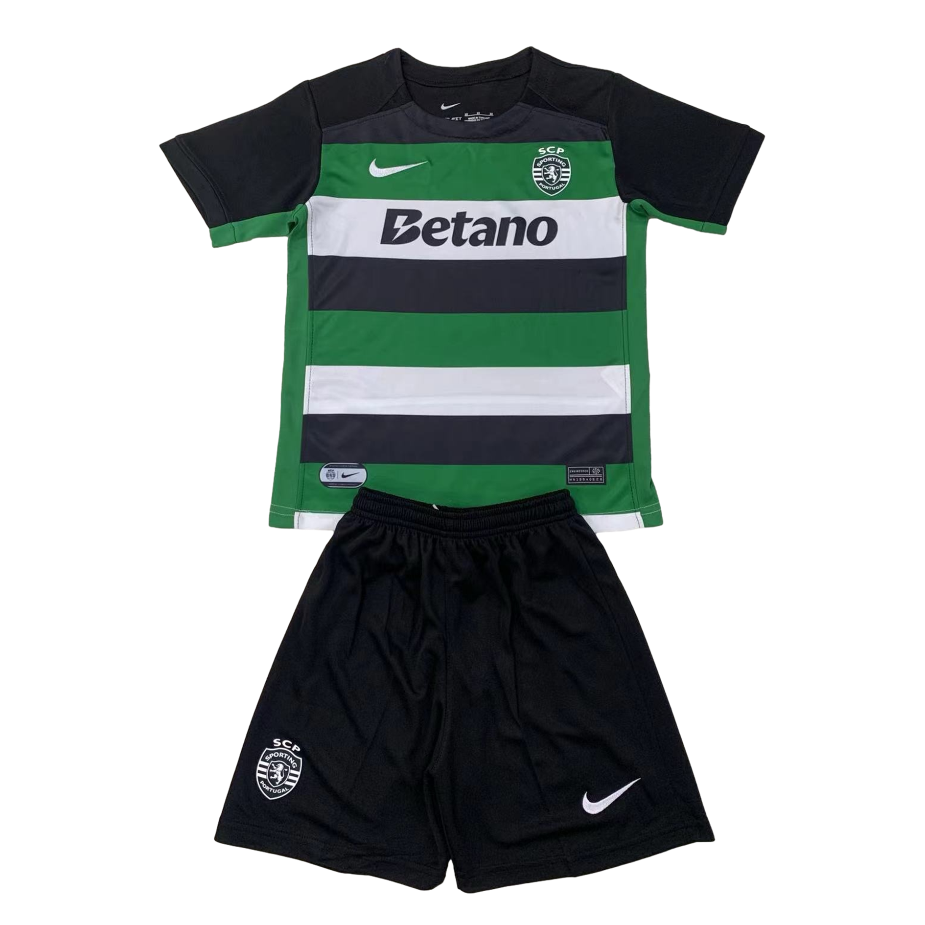 Sporting CP Portugal 24-25 Home Stadium Kids Kit - JerseysGala