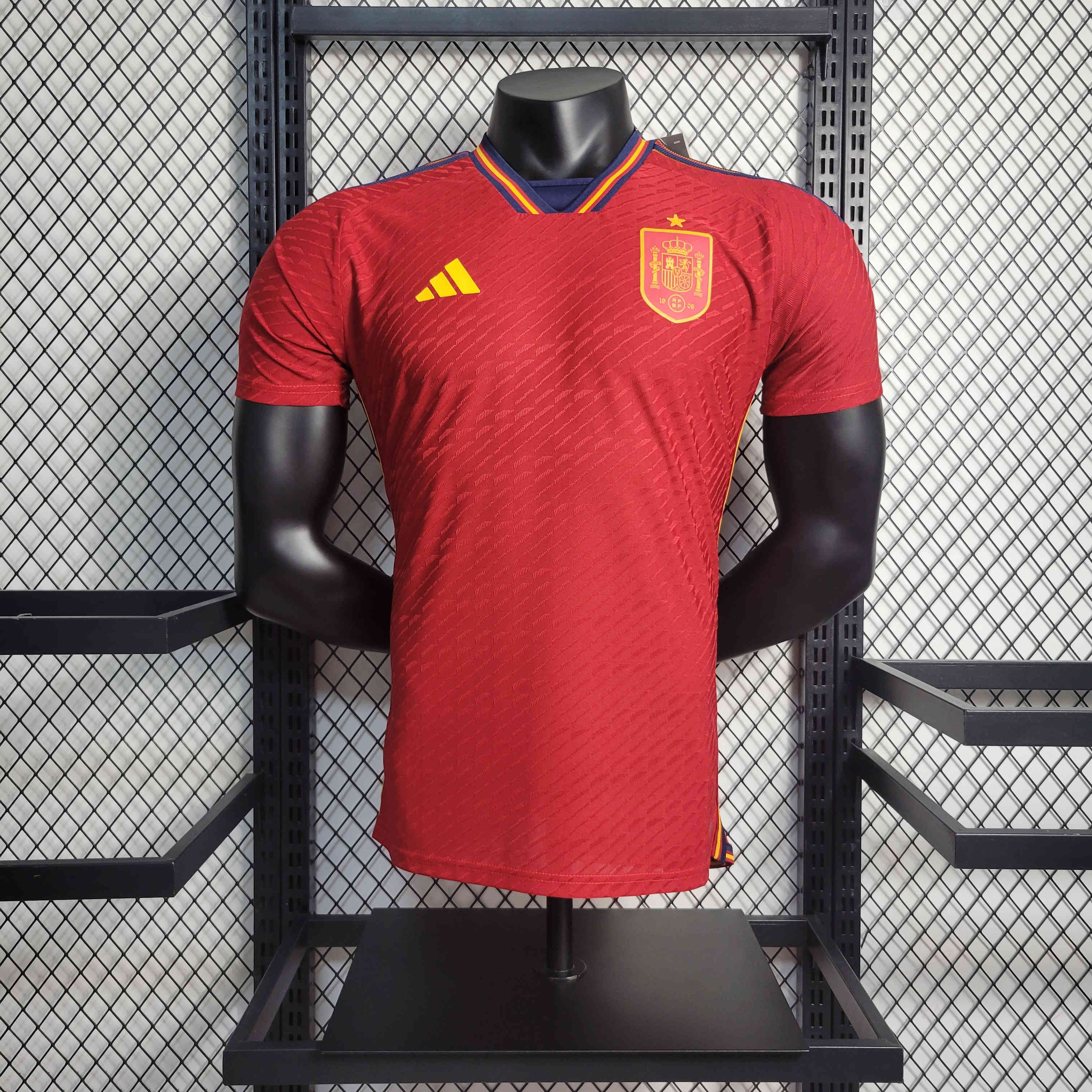 Spain 22-23 Home Jersey - Player Version - JerseysGala