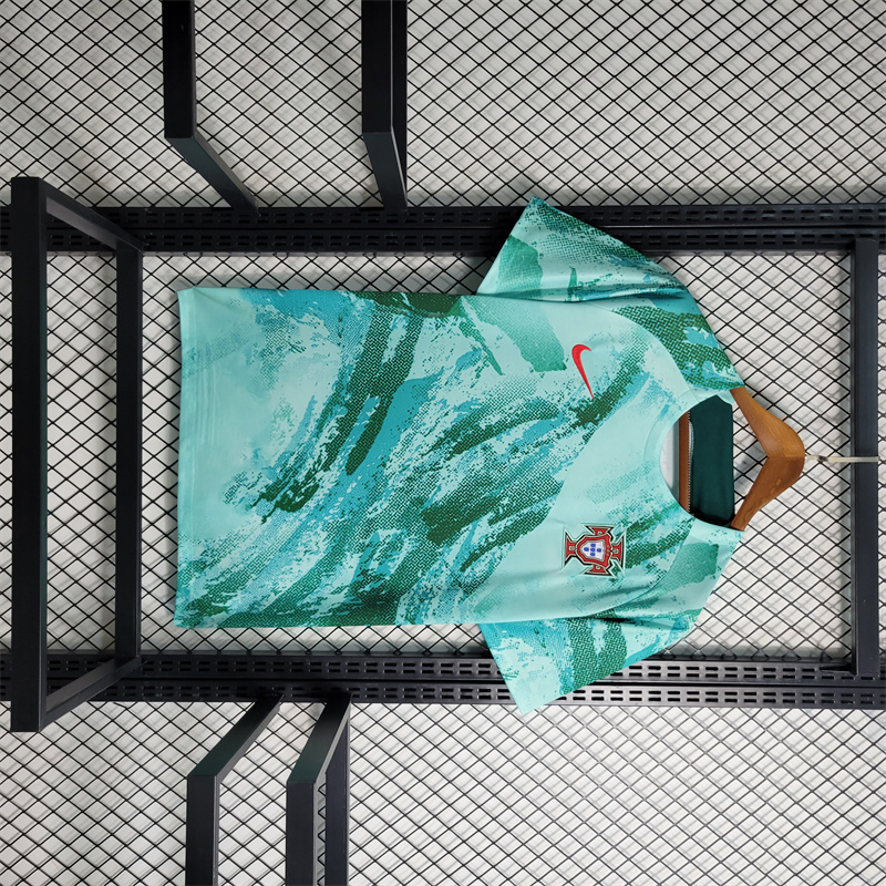 Portugal 2023 Green Training Jersey - Fans Version - JerseysGala