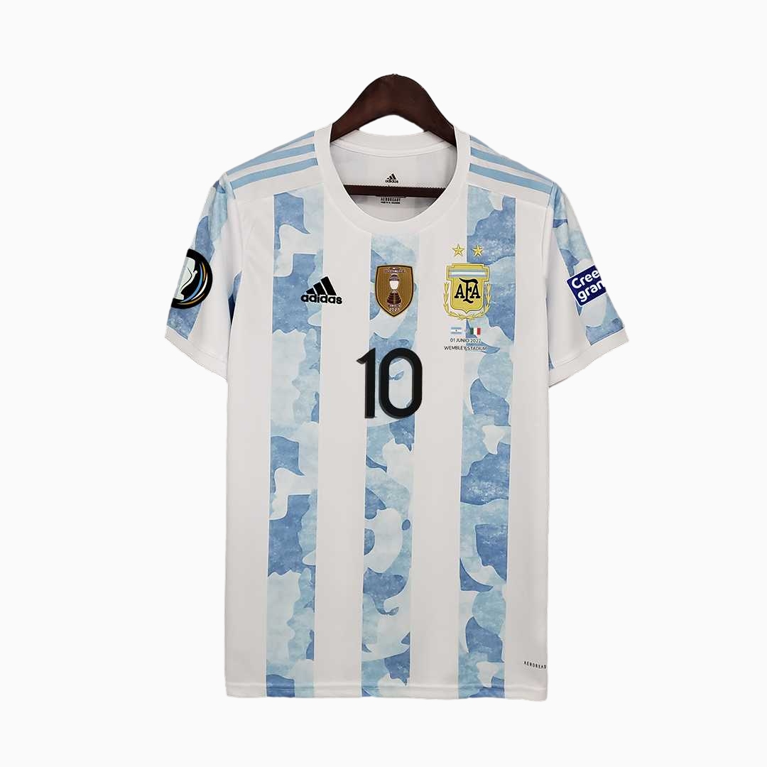 Retro Argentina 2021 Home Stadium Jersey - JerseysGala