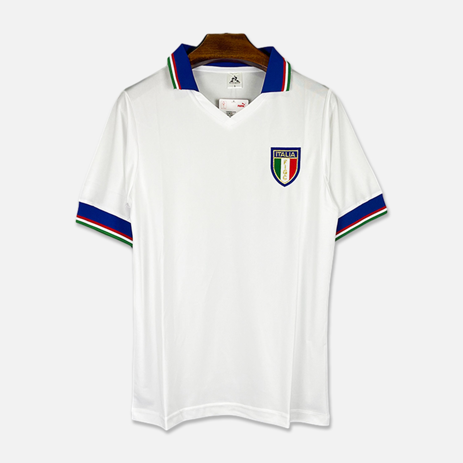 Retro Italy 1982 Away Stadium Jersey - JerseysGala