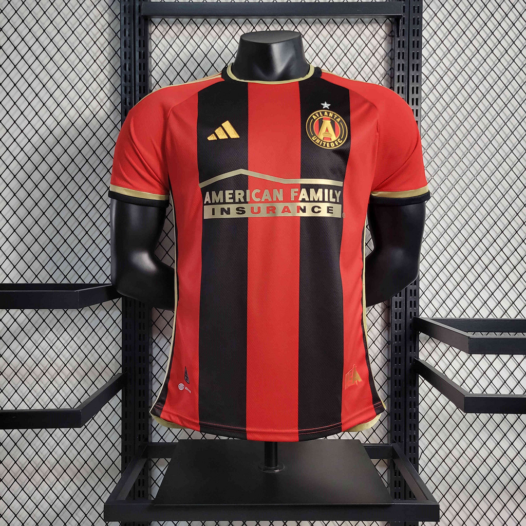 Atlanta United 23-24 Home Stadium Jersey - Player Version - JerseysGala