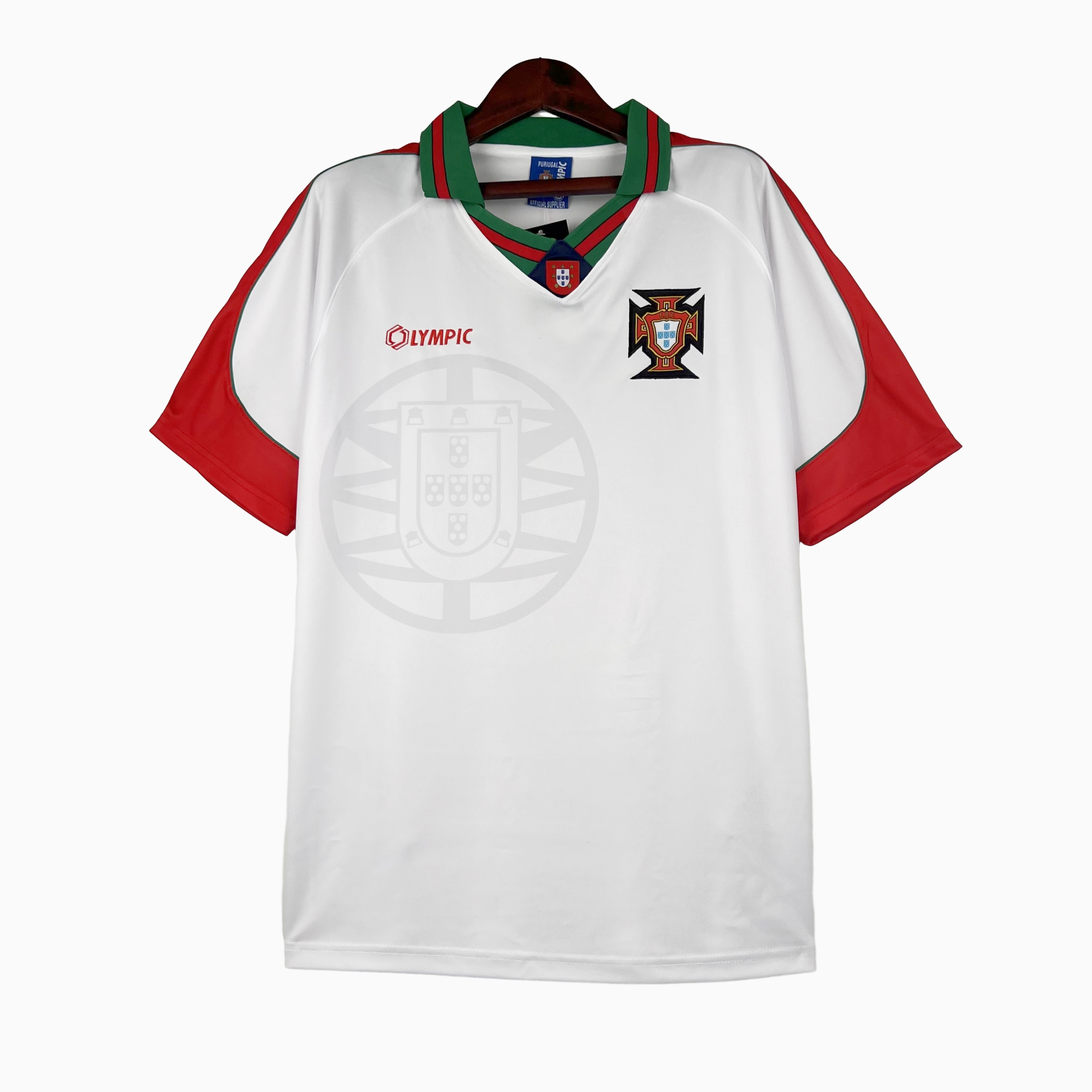 Retro Portugal 1996-97 Away Stadium Jersey - JerseysGala