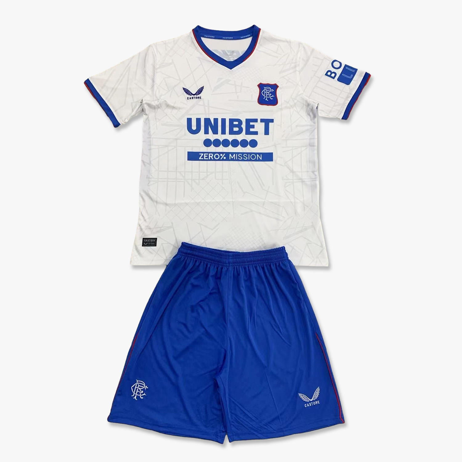 Glasgow Rangers 24-25 Away Men's Adult Jersey Set - Fans Version - JerseysGala