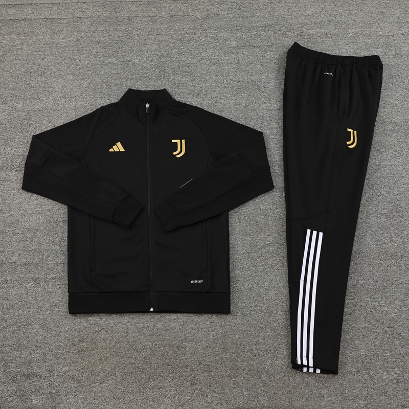 Juventus 23-24 Jacket Training Tracksuit - Black - JerseysGala