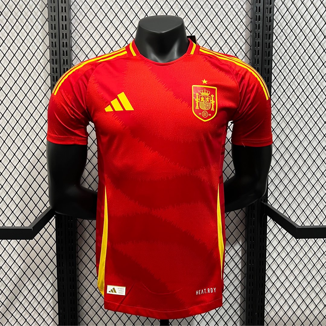 Spain 2024 Home Stadium Jersey - Player Version - JerseysGala
