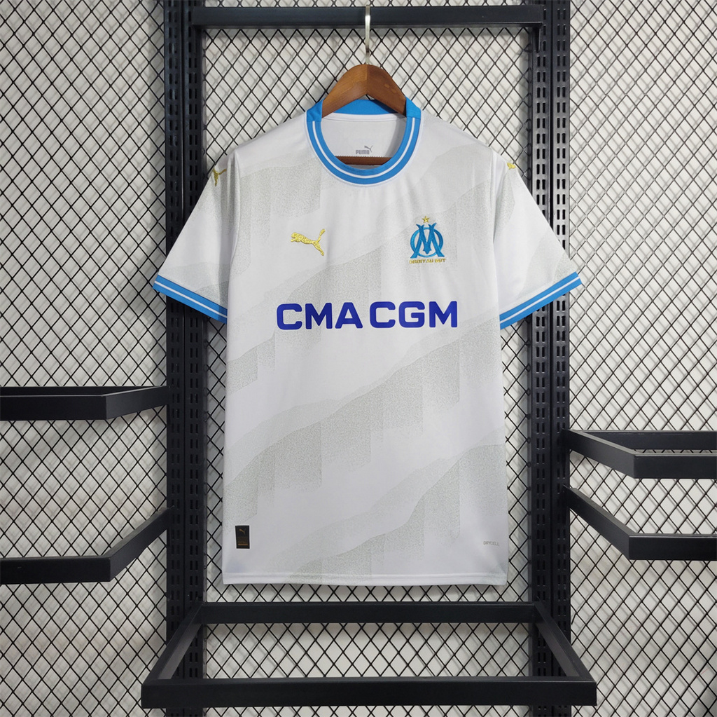 Marseille 23-24 Home Stadium Jersey - Fans Version - JerseysGala