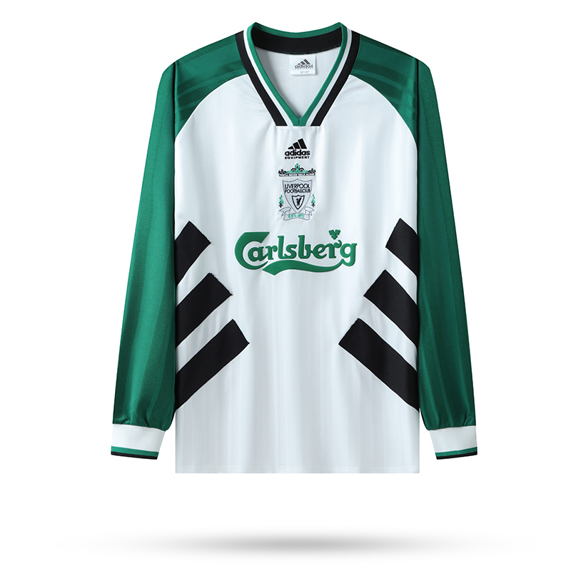 Retro Liver.pool 1993-95 Away Stadium Long Sleeve Jersey - JerseysGala