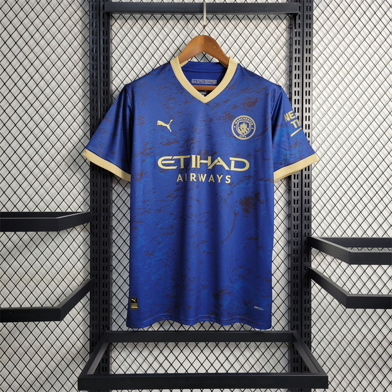 Manchester City 23/24 Blue Jersey - Fans Version - JerseysGala