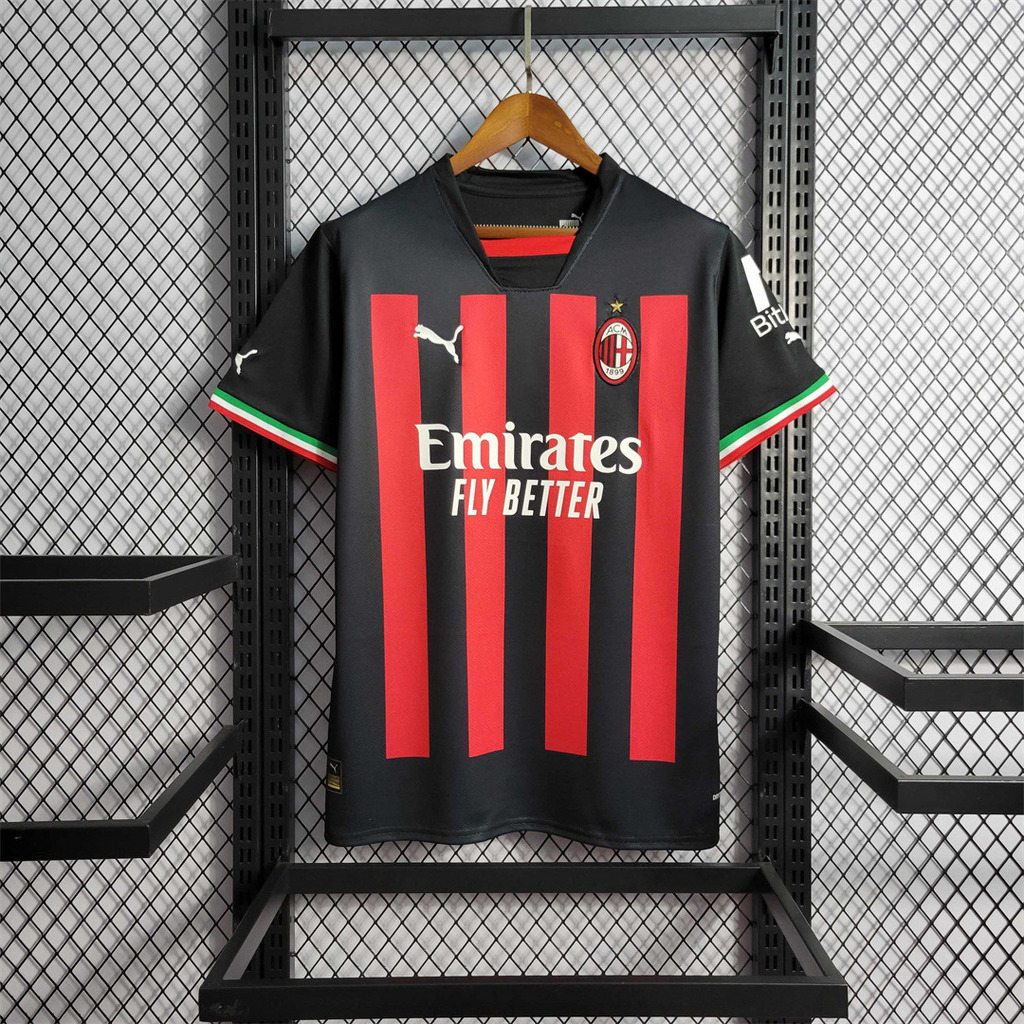 22-23 AC Milan Home Jersey - Fans Version - JerseysGala