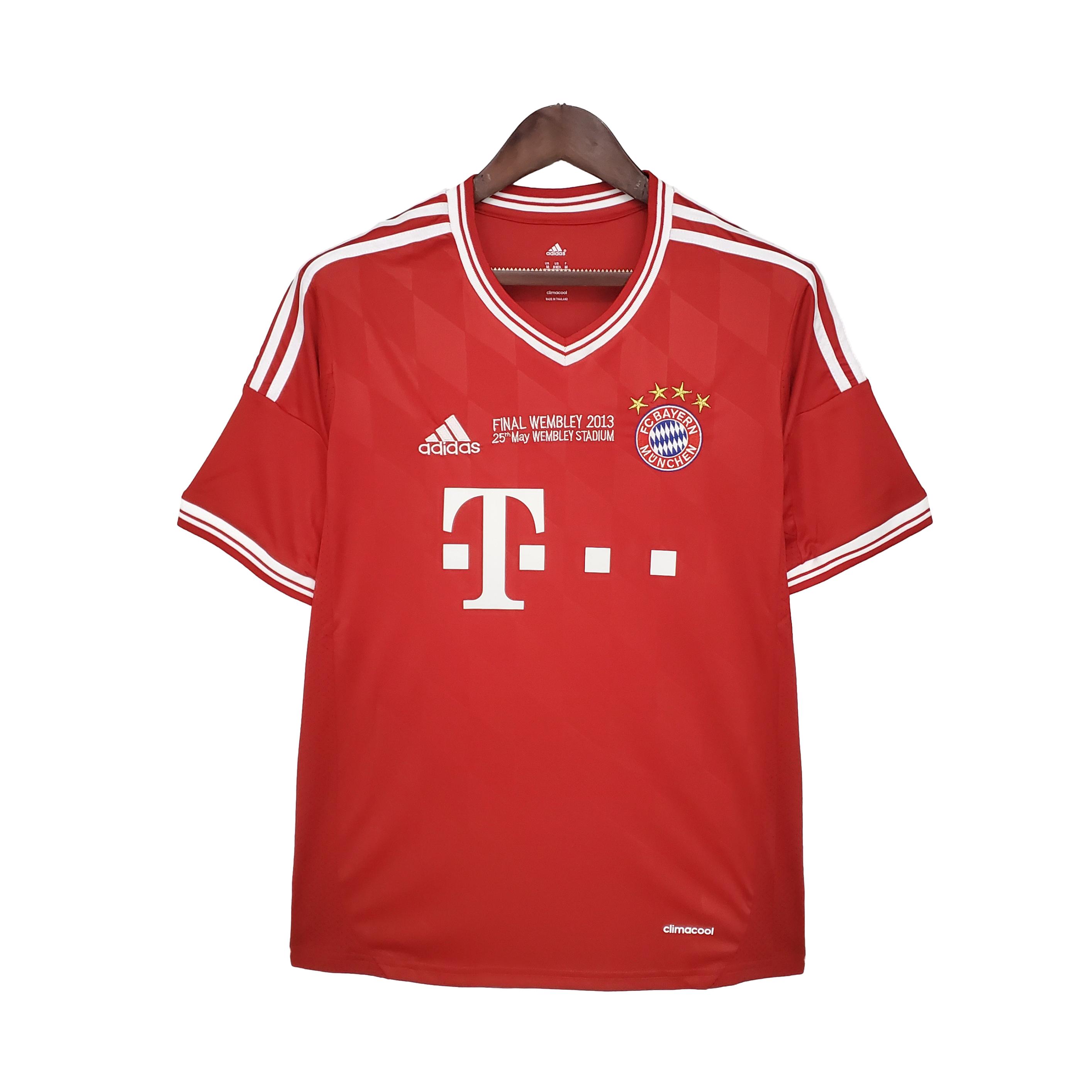 Retro Bayern Munich 13-14 Champions League Final Home Stadium Jersey - JerseysGala