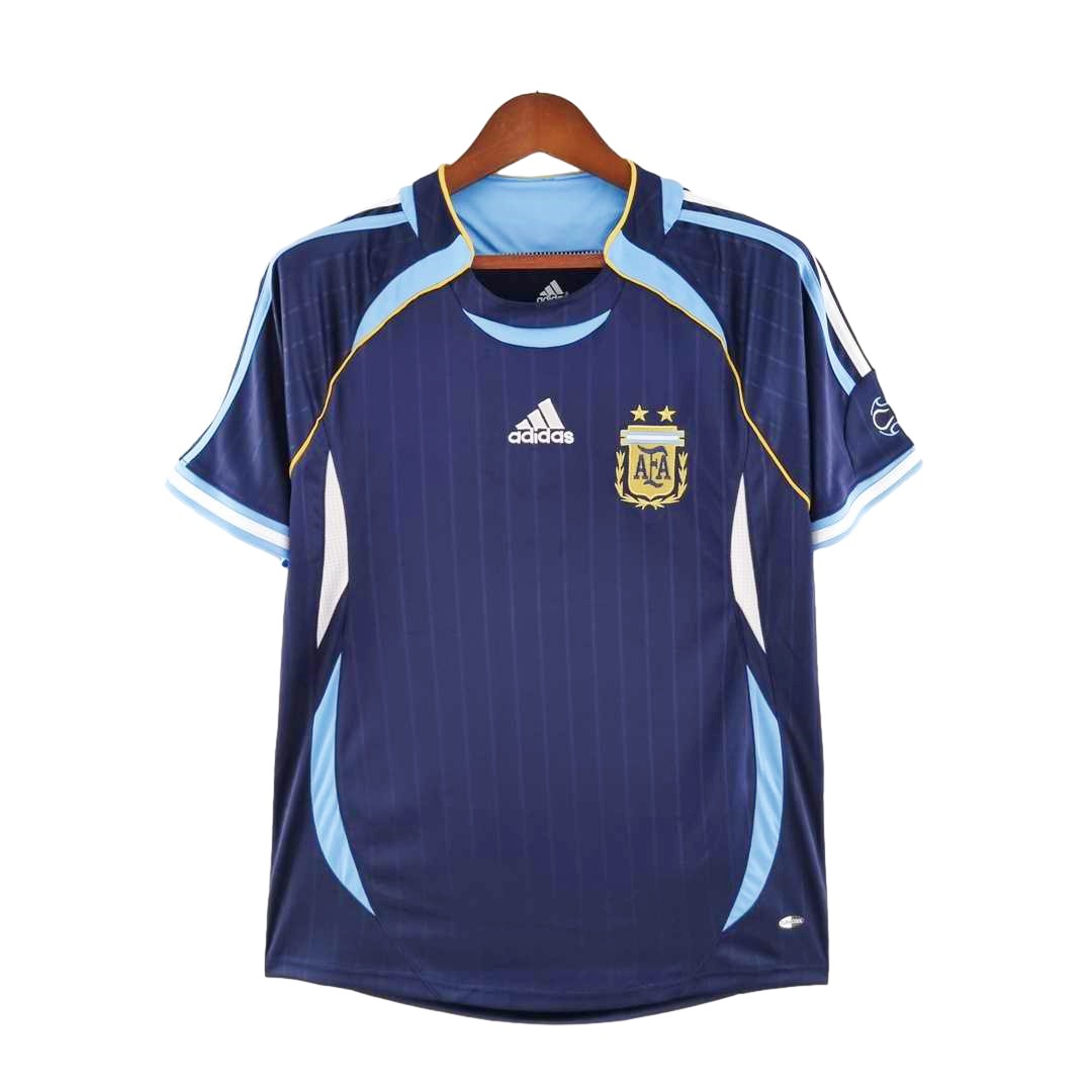 Retro Argentina 2006 Away Stadium Jersey - JerseysGala