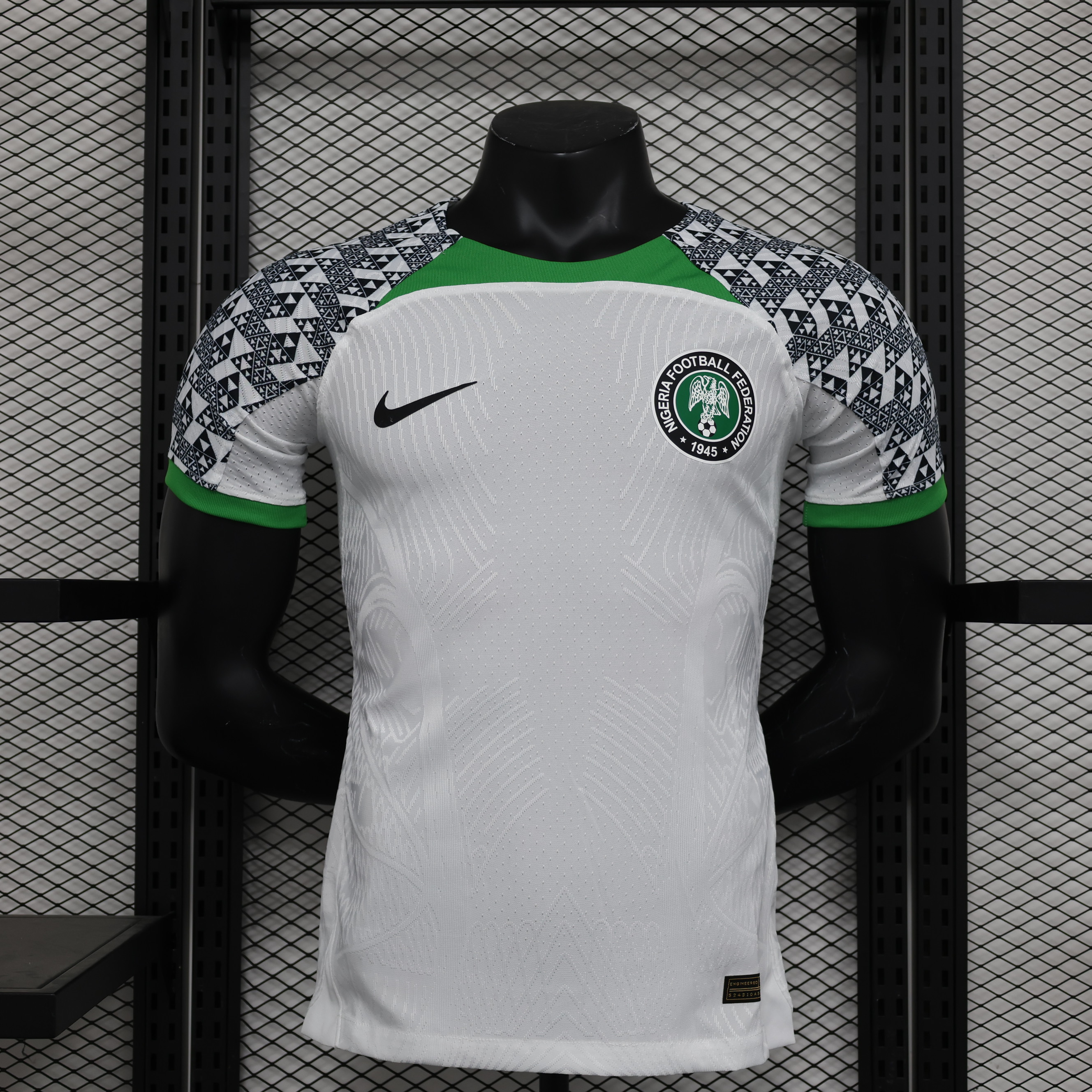 Nigeria 2022 Away Stadium Jersey - Player Version - JerseysGala