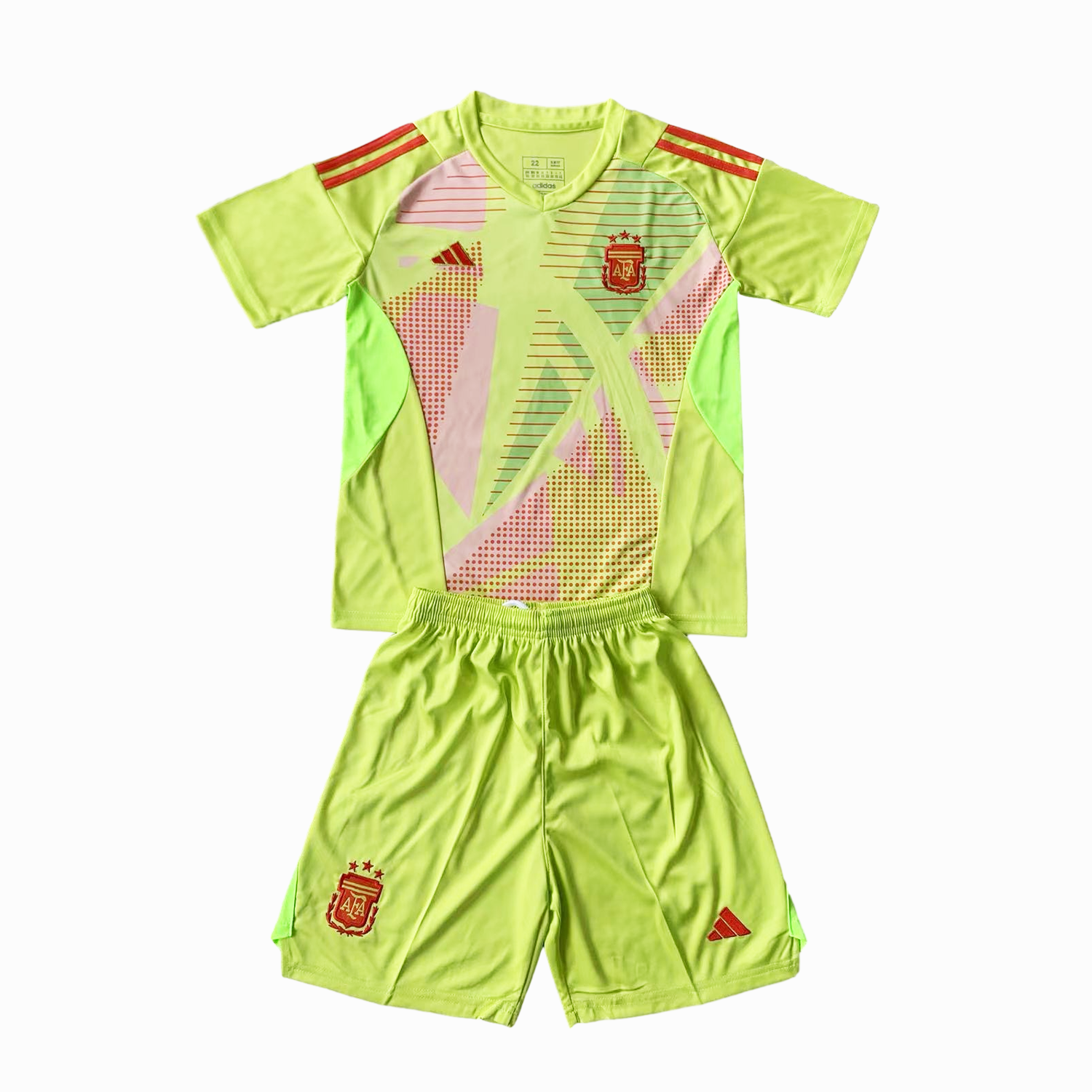 Argentina 2024 Goalkeeper Kids Kit - Green - JerseysGala