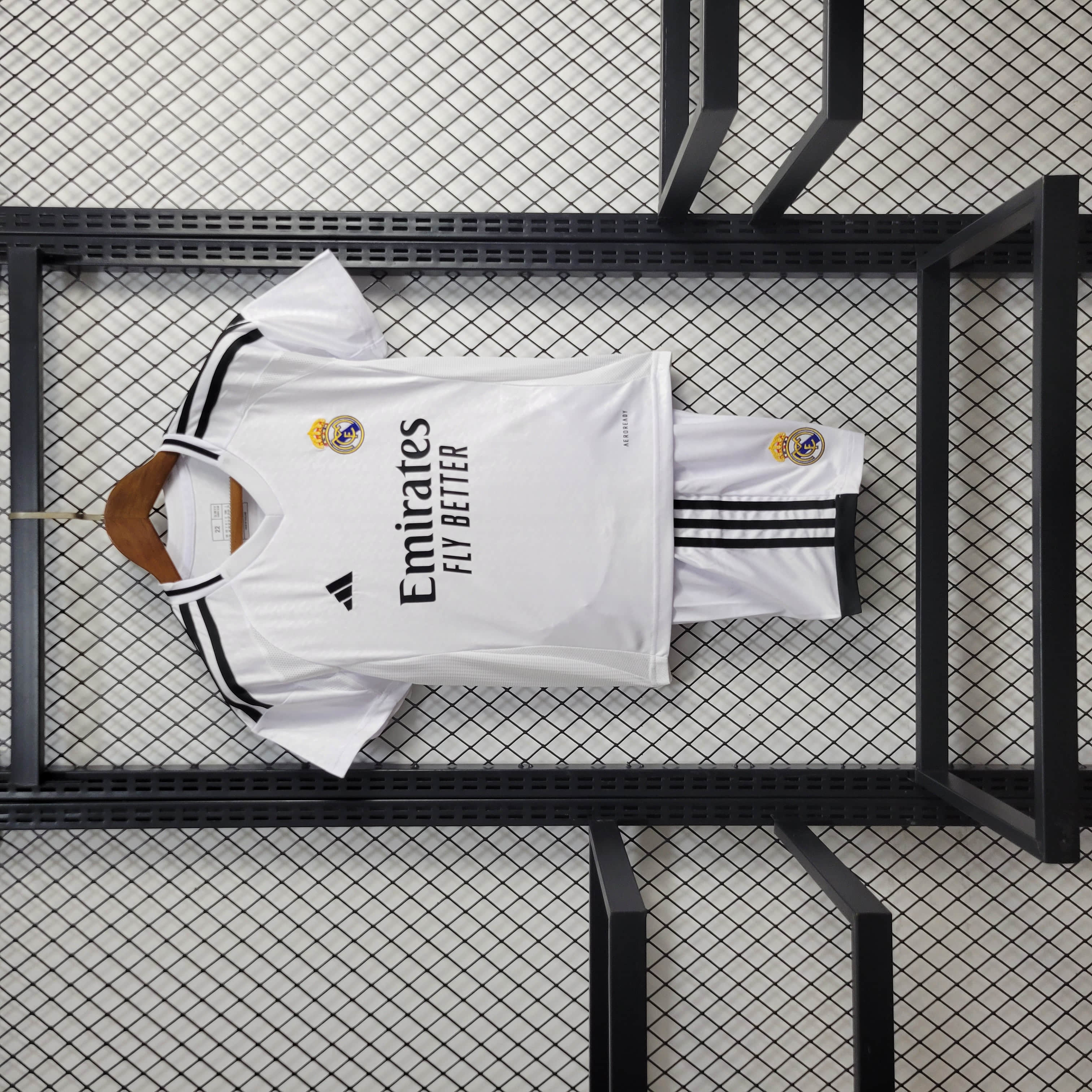Real Madrid 24-25 Home Stadium Kids Kit - JerseysGala