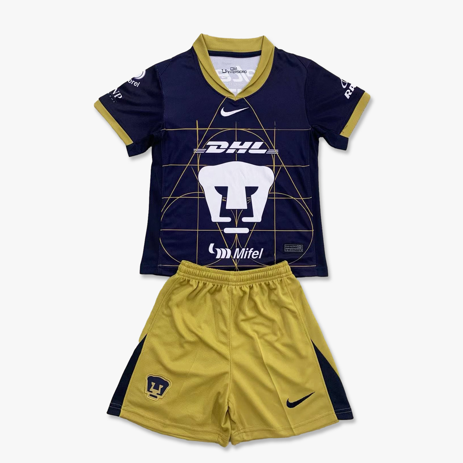 Pumas UNAM 24-25 Away Kids Kit - JerseysGala