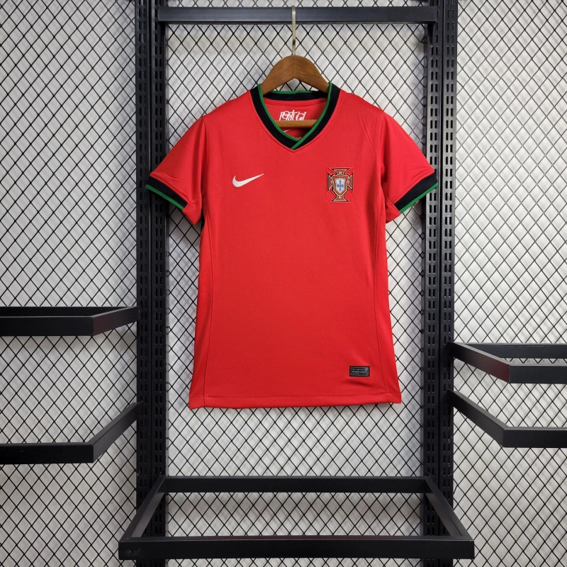 Women's Portugal 2024 Home Stadium Jersey - JerseysGala