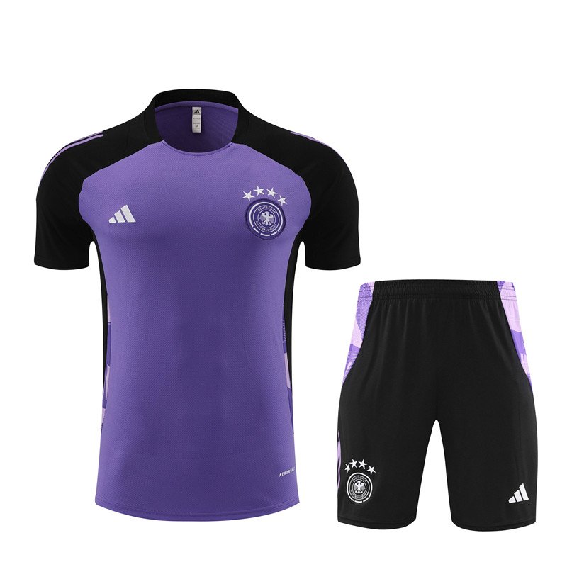 Germany 2024 Short-Sleeve Training Set - Purple - JerseysGala