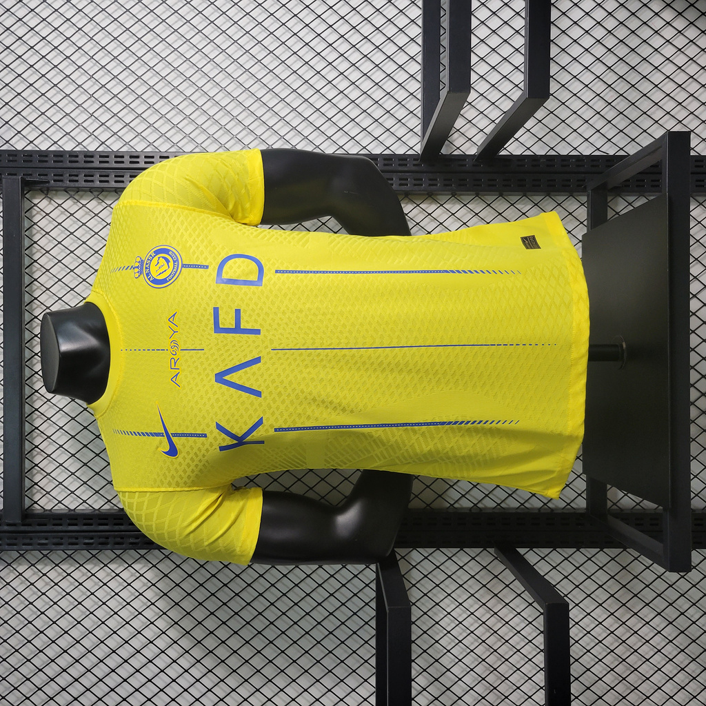 Al Nassr Riyadh Victory 23-24 Home Jersey - Player Version - JerseysGala