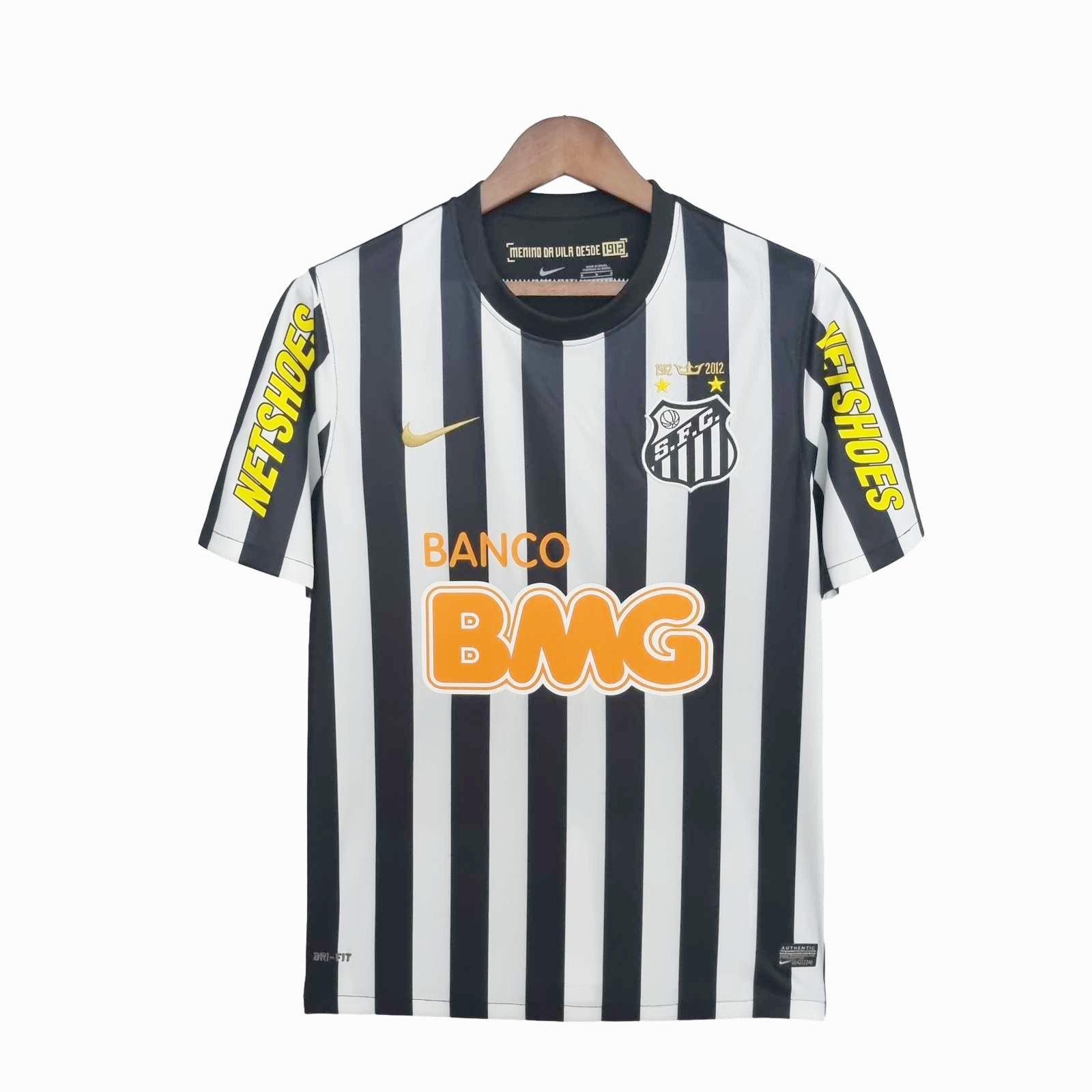 Retro Santos 2012 Away Stadium Jersey - JerseysGala
