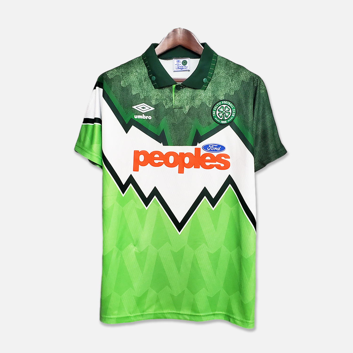 Retro Celtic 91-92 Away Stadium Jersey - JerseysGala