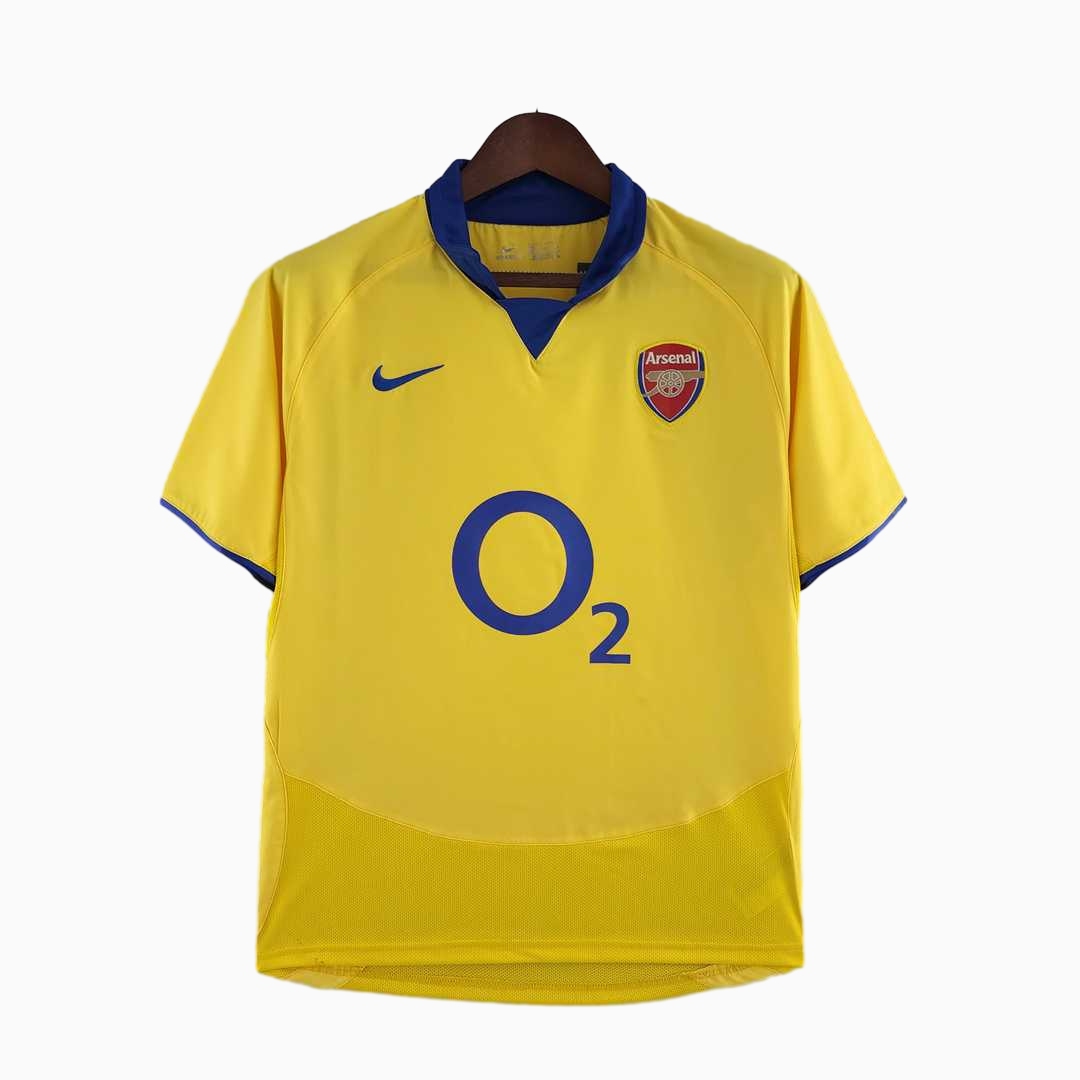 Arsenal Retro 2003-05 Away Stadium Jersey - JerseysGala