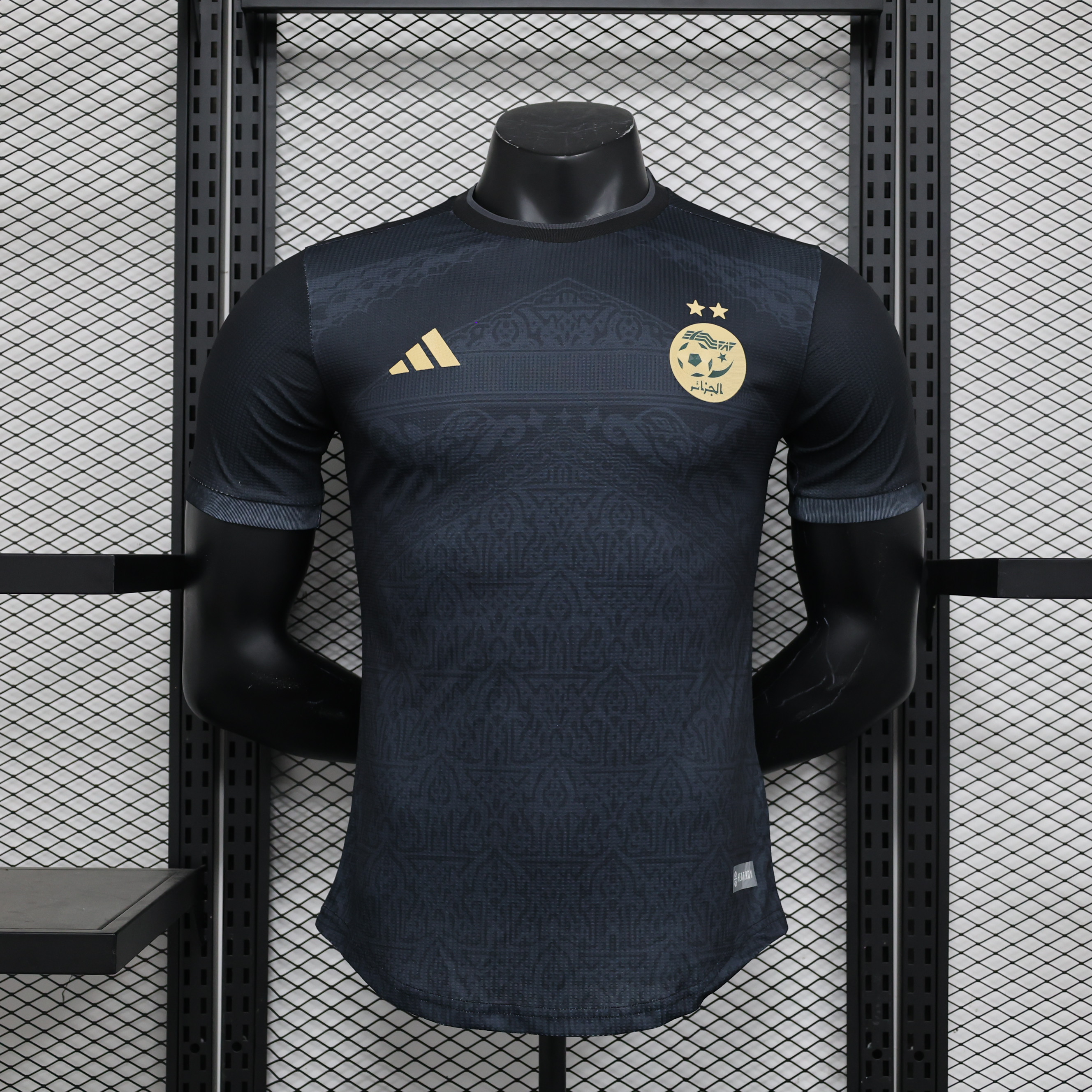 Algeria 23-24 Black Jersey - Player Version - JerseysGala
