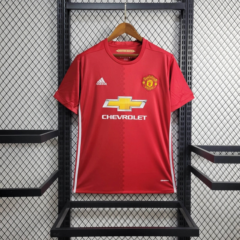 Manchester United Retro 16-17 Home Stadium Jersey - JerseysGala