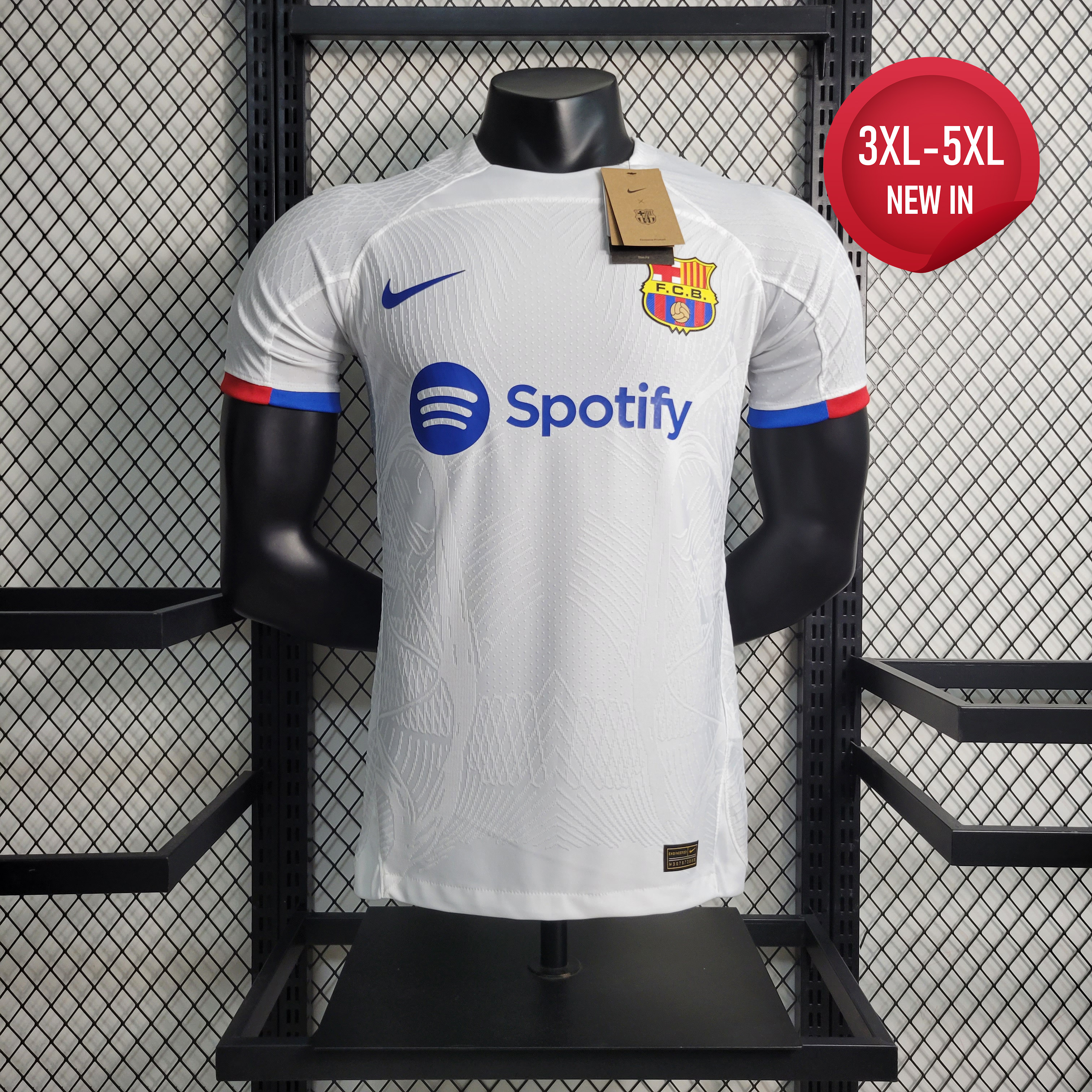 23/24 B.A.R.S.A Away Stadium Jersey - Player Version - JerseysGala