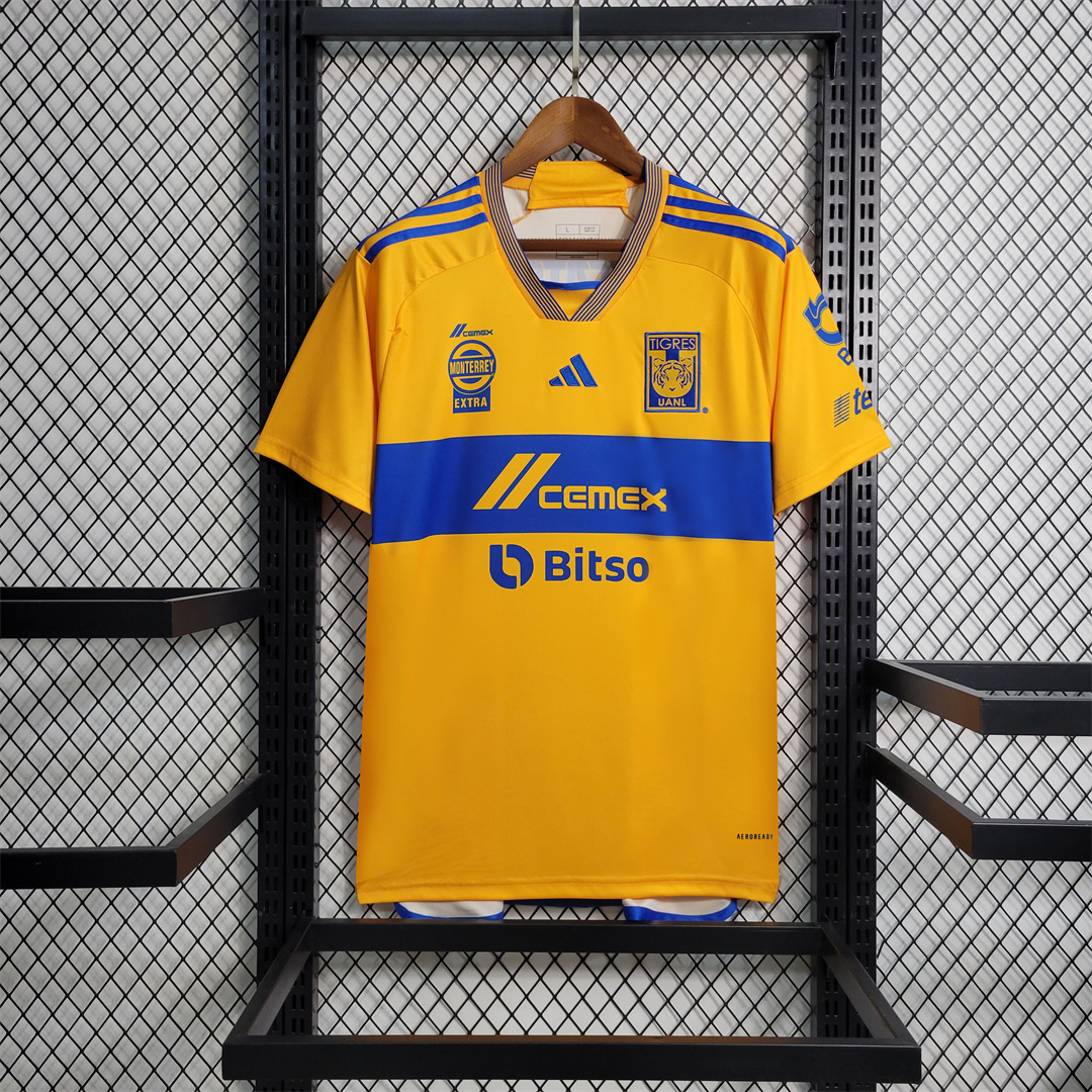 Tigres UANL 23-24 Home Stadium Jersey - Fans Version - JerseysGala