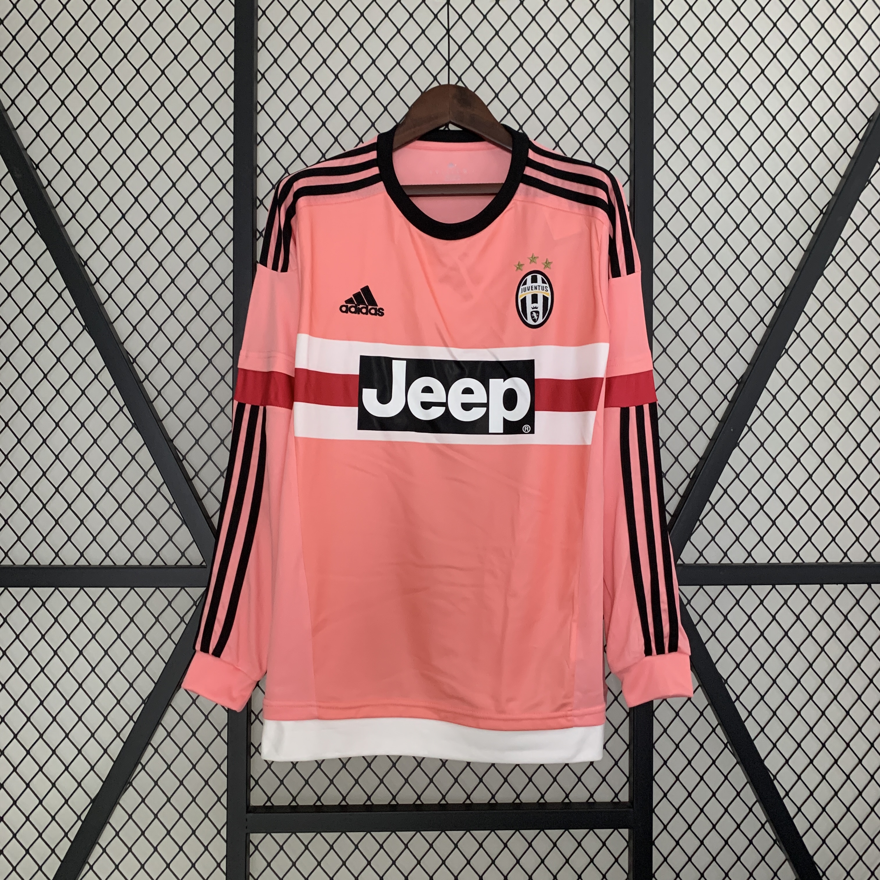 Retro Juventus 15-16 Away Stadium Long Sleeve Jersey - JerseysGala