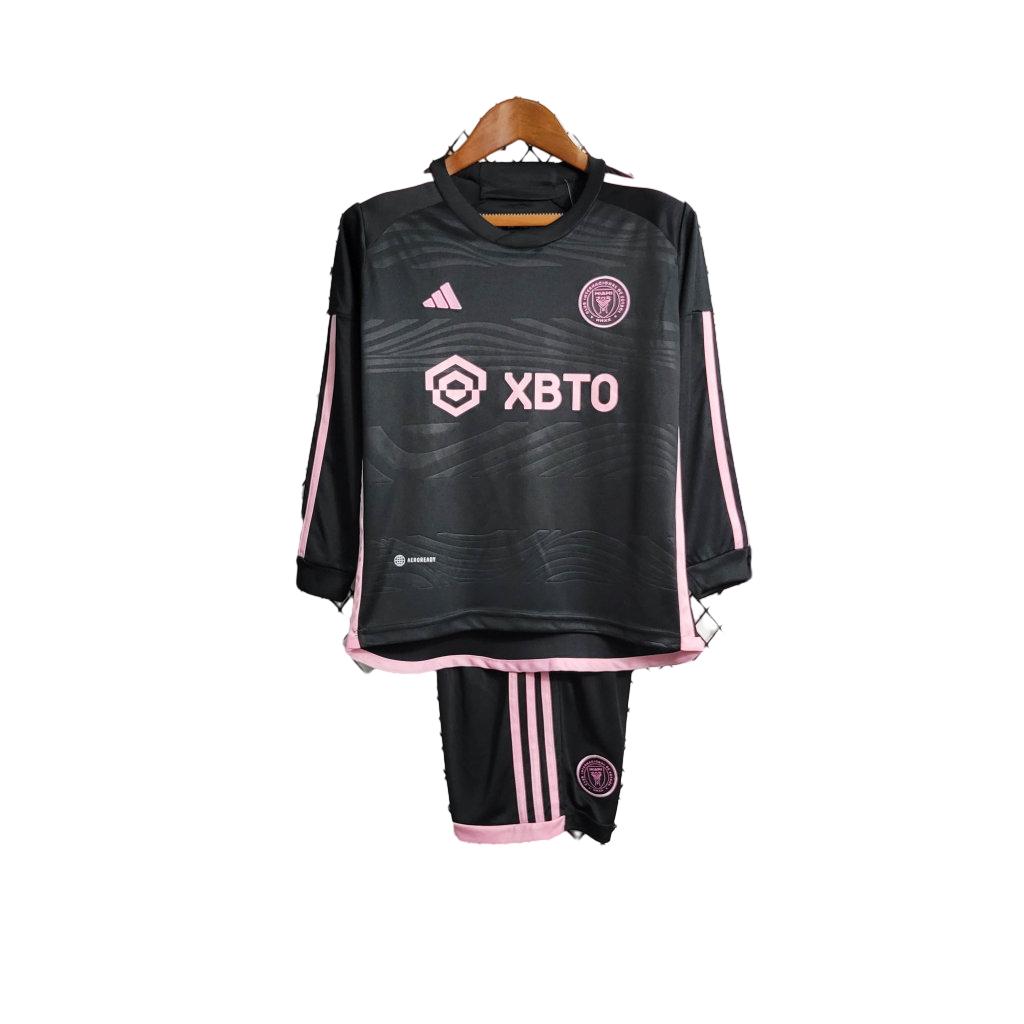 INT M.A.M 23-24 Away Stadium Long Sleeve Kids Kit - JerseysGala