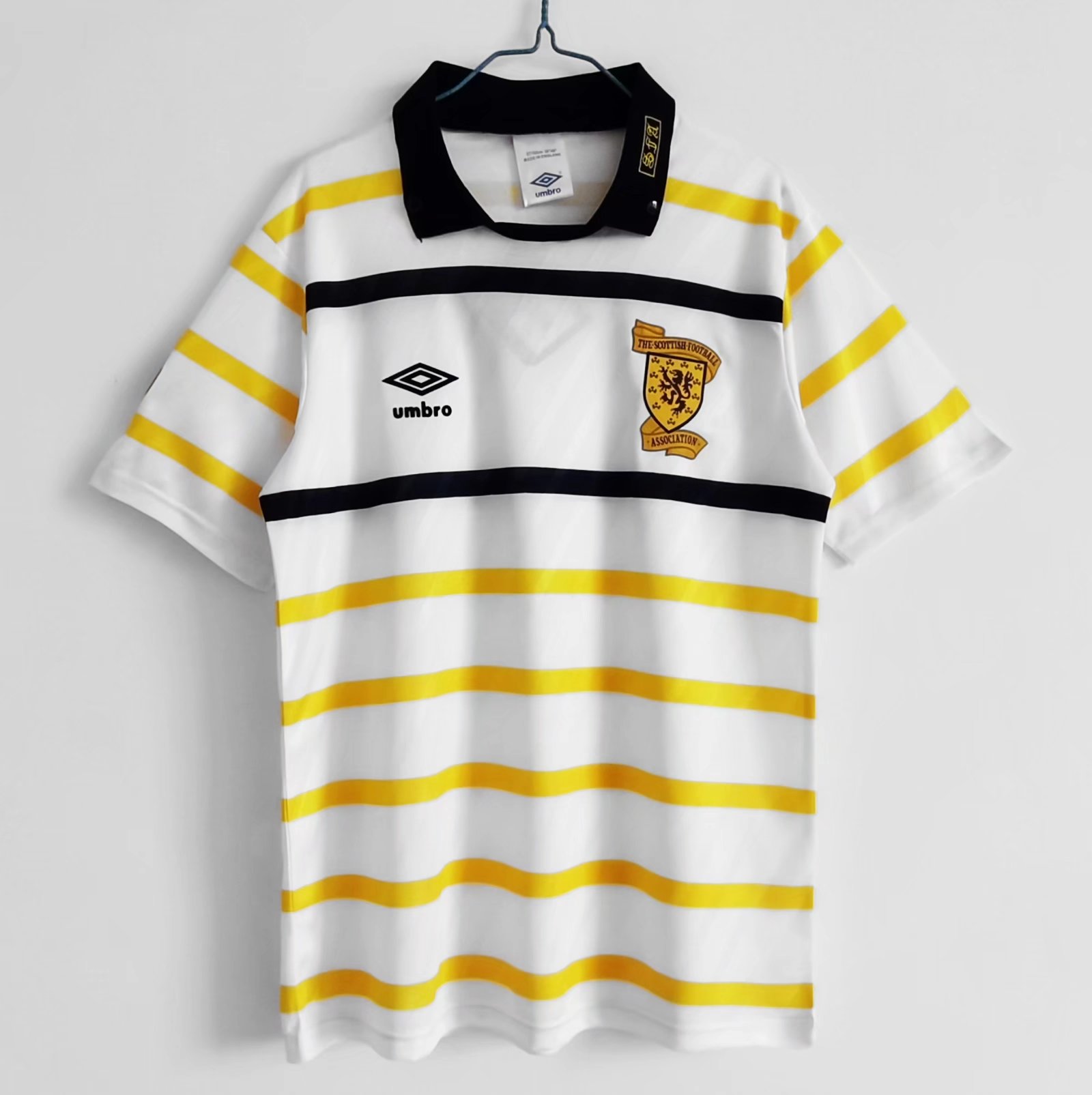 Retro S-c-o.t l.a-n.d 1988-91 Away Jersey - Fans Version - JerseysGala
