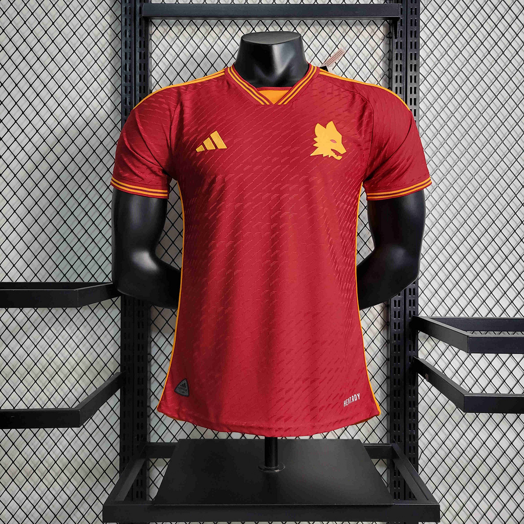 Roma 23-24 Home Jersey - Player Version - JerseysGala