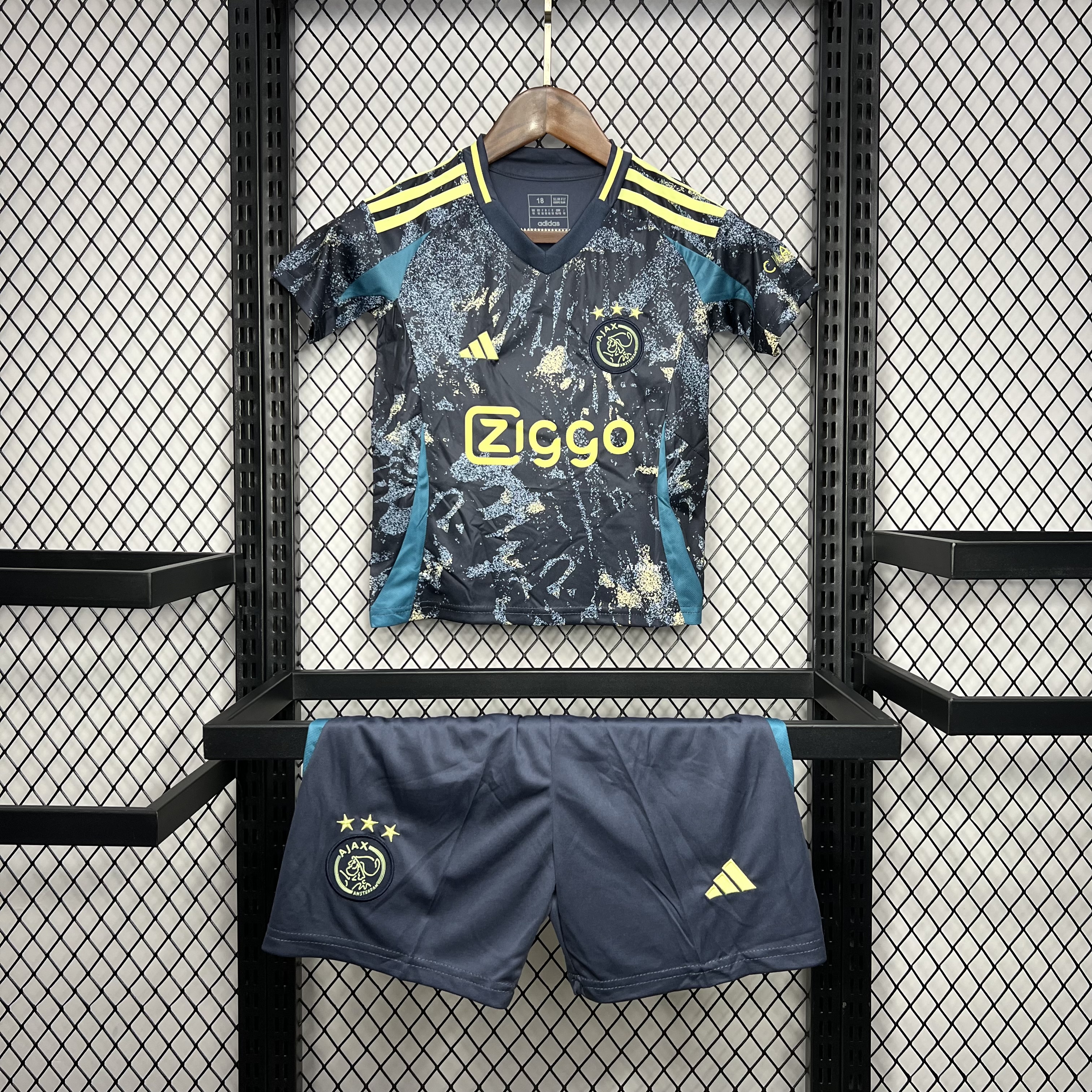 Ajax 24-25 Away Kids Kit - JerseysGala