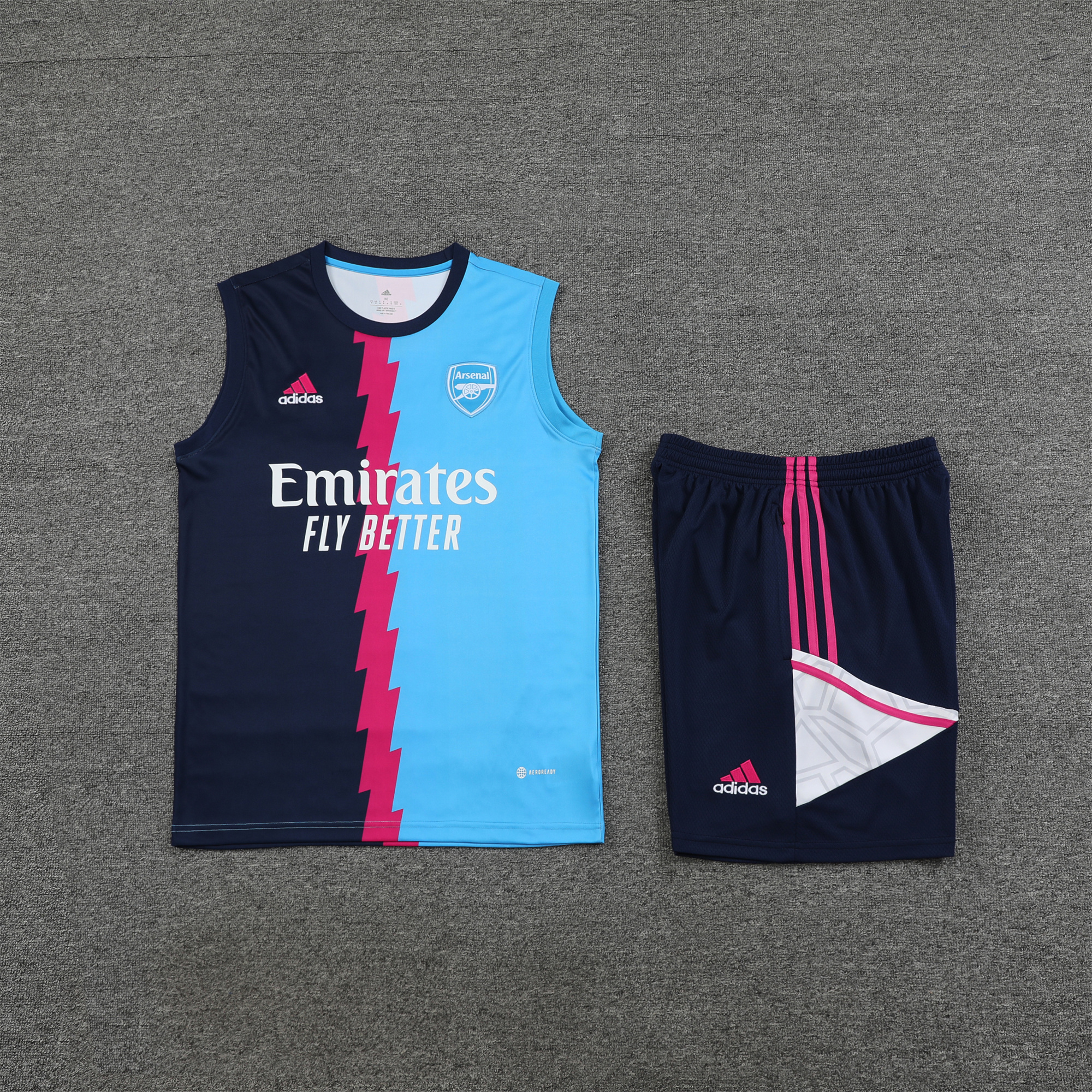 Arsenal 23-24 Player Vest Training Set Navy Blue - JerseysGala