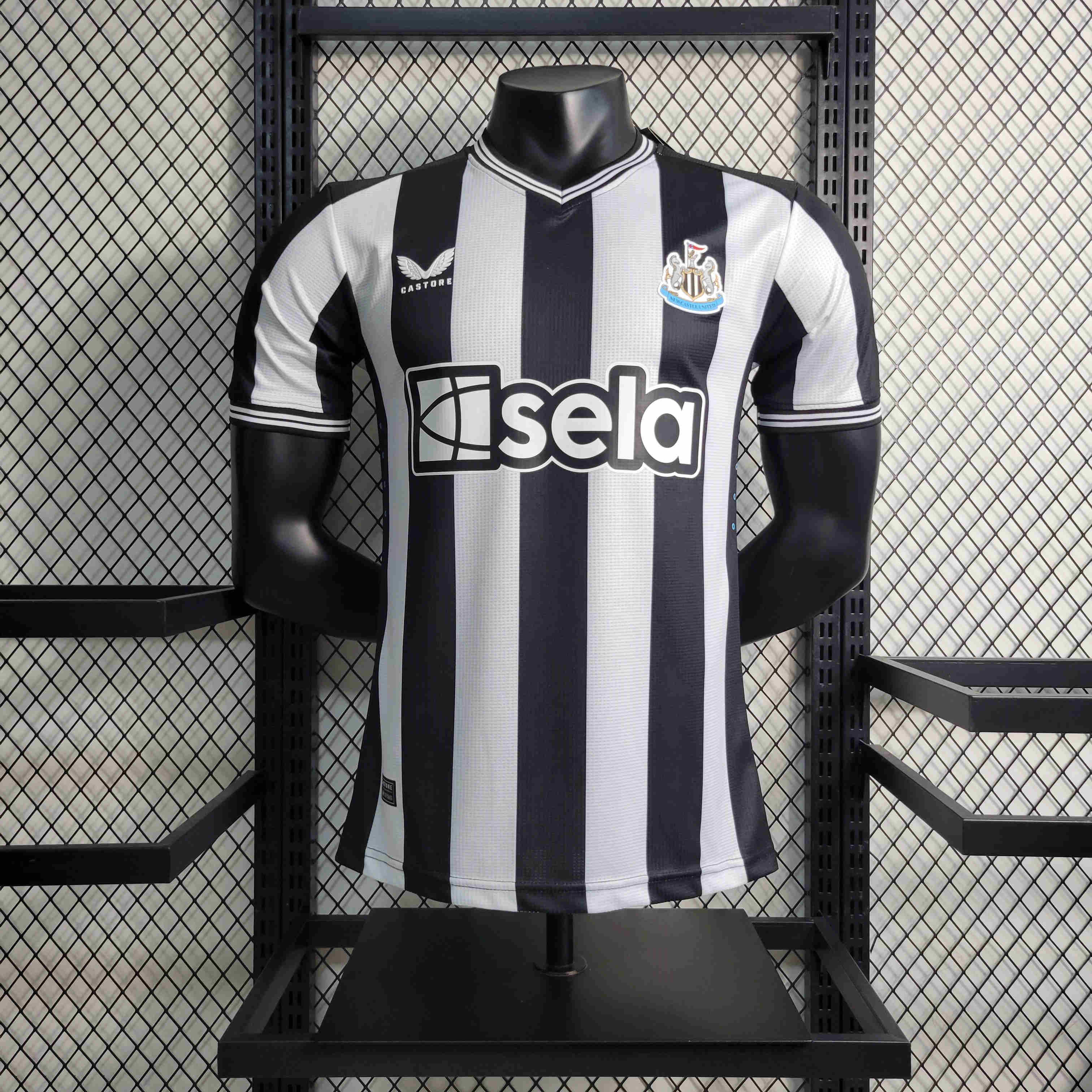 Newcastle United 23-24 Home Stadium Jersey - Player Version - JerseysGala