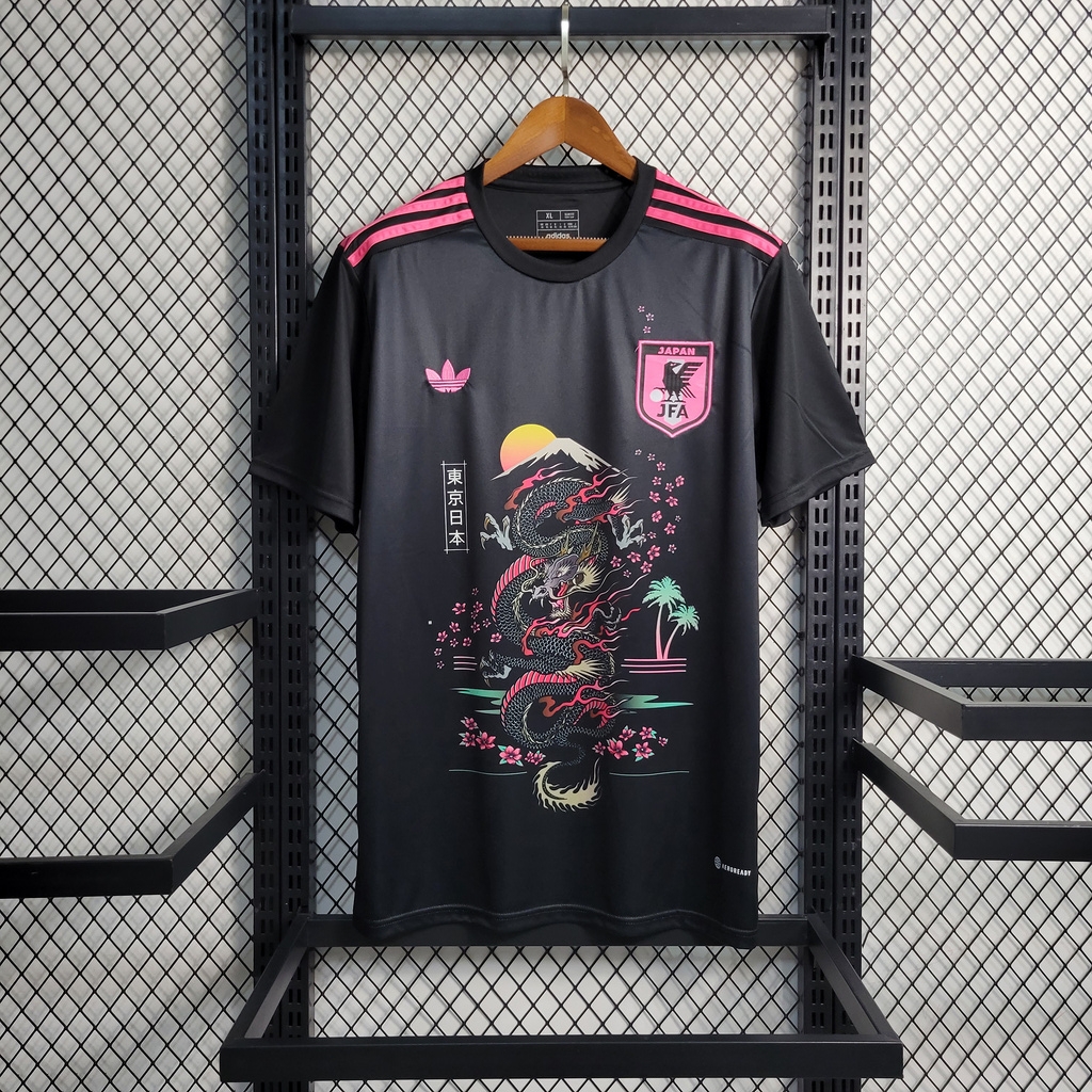 Japan 23-24 Black Training Jersey - Fans Version - JerseysGala