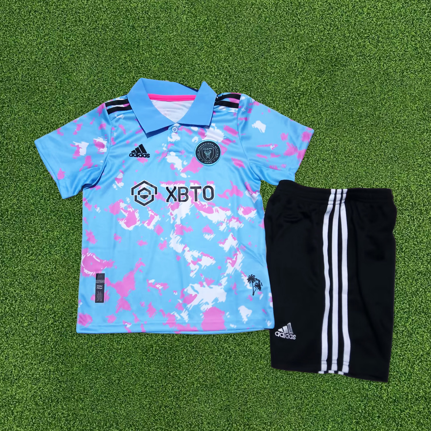 INT M.A.M 23-24 Blue Training Kids Kit - JerseysGala