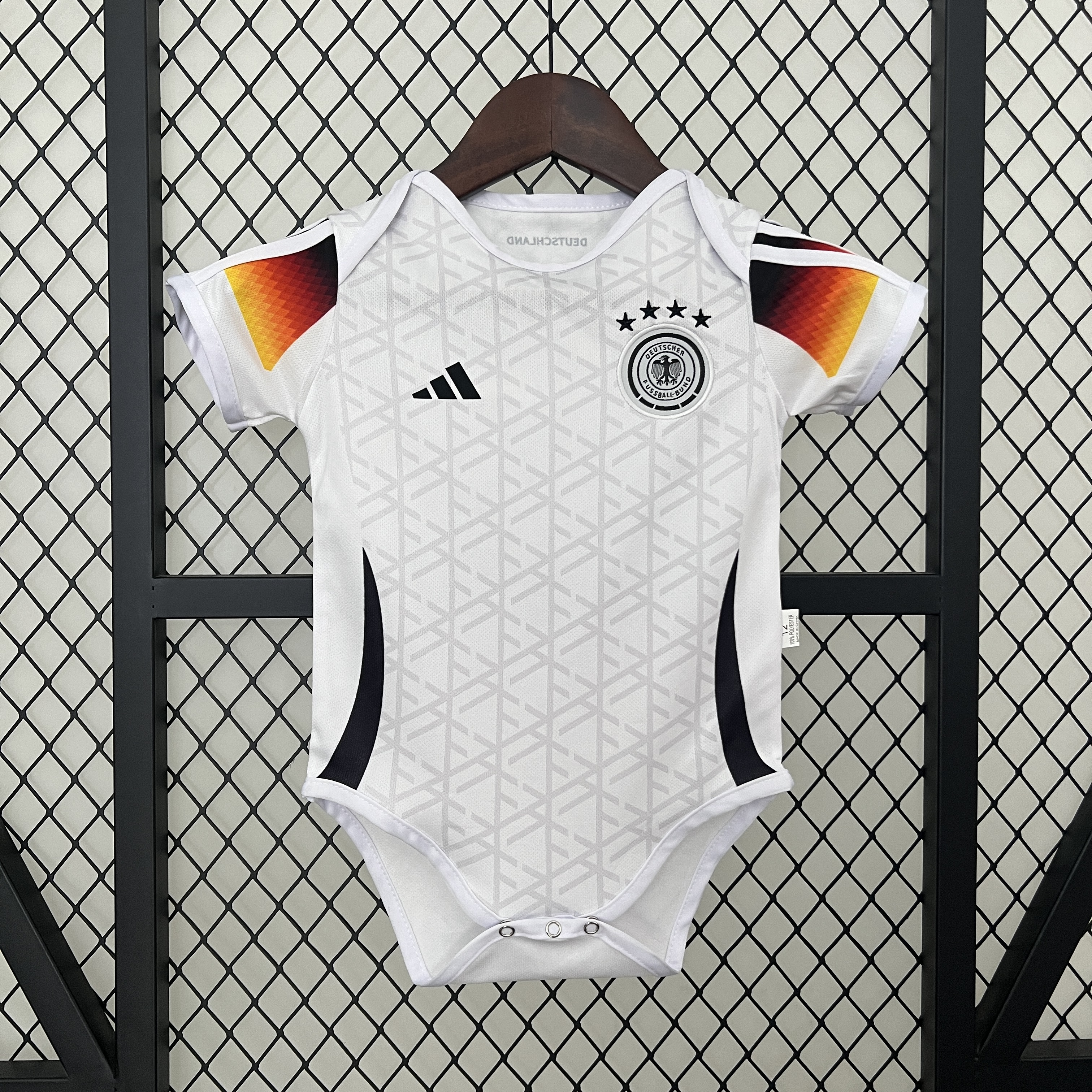 Germany 2024 Home Baby Crawling Suit - JerseysGala