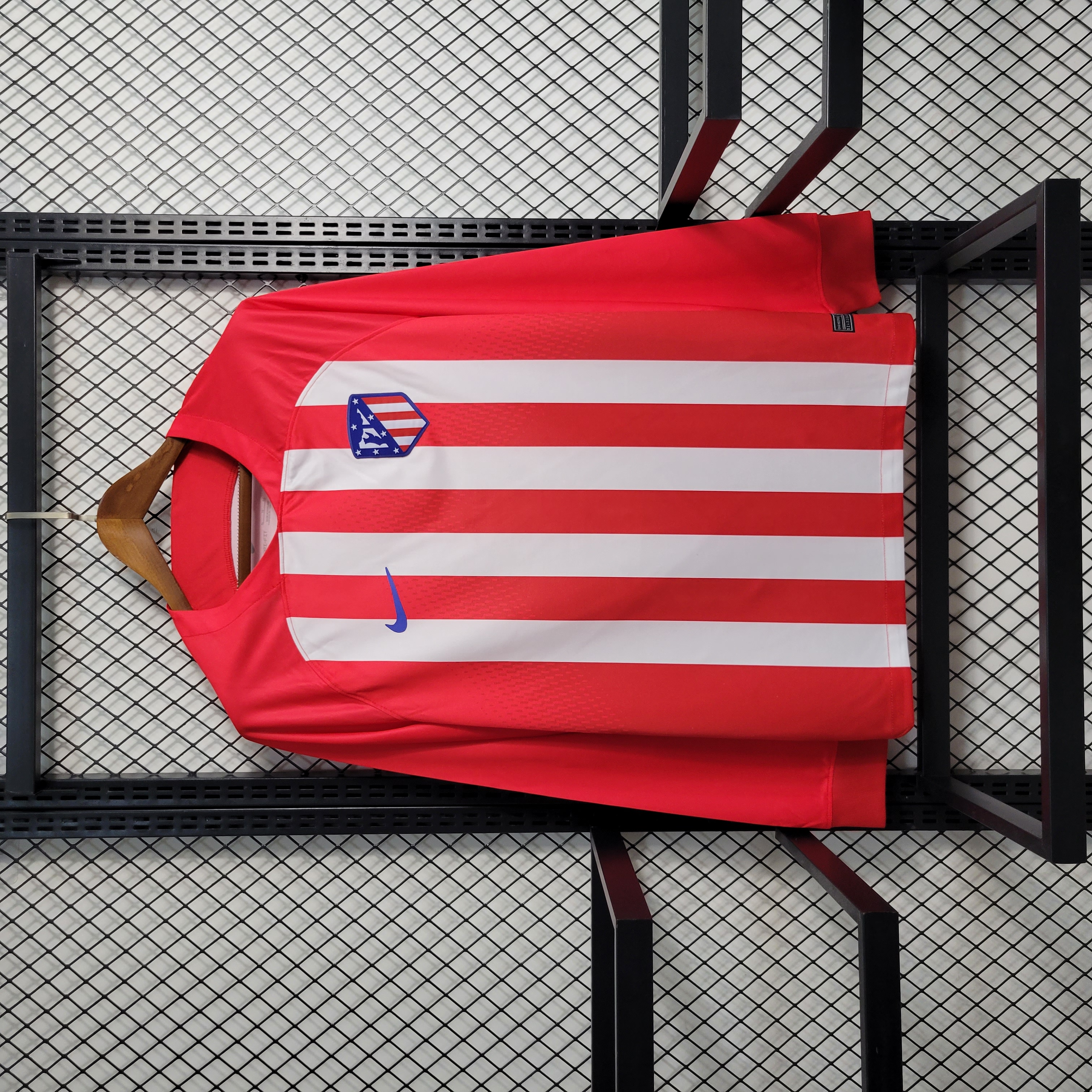 23/24 Atletico Madrid Home Long Sleeve Fans Jersey - JerseysGala