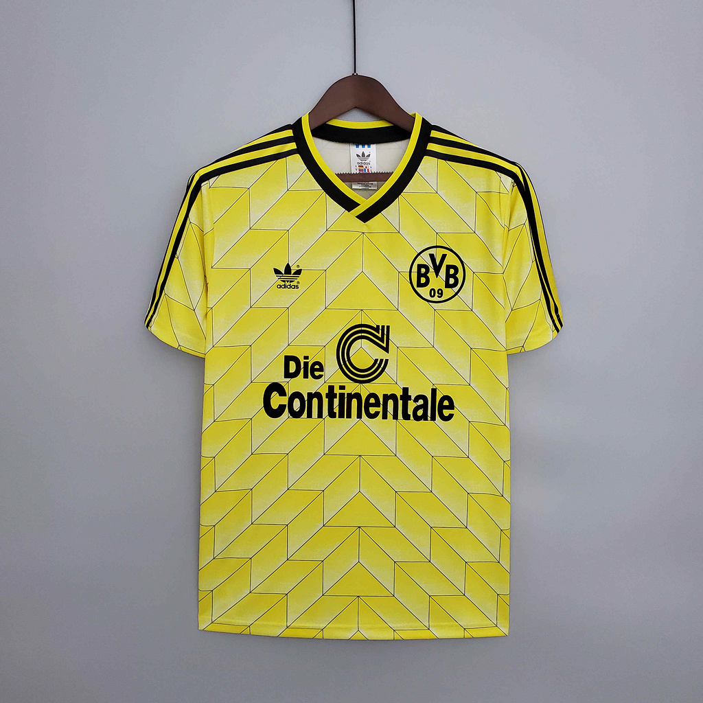 Dortmund Retro 1988 Home Shirt - JerseysGala