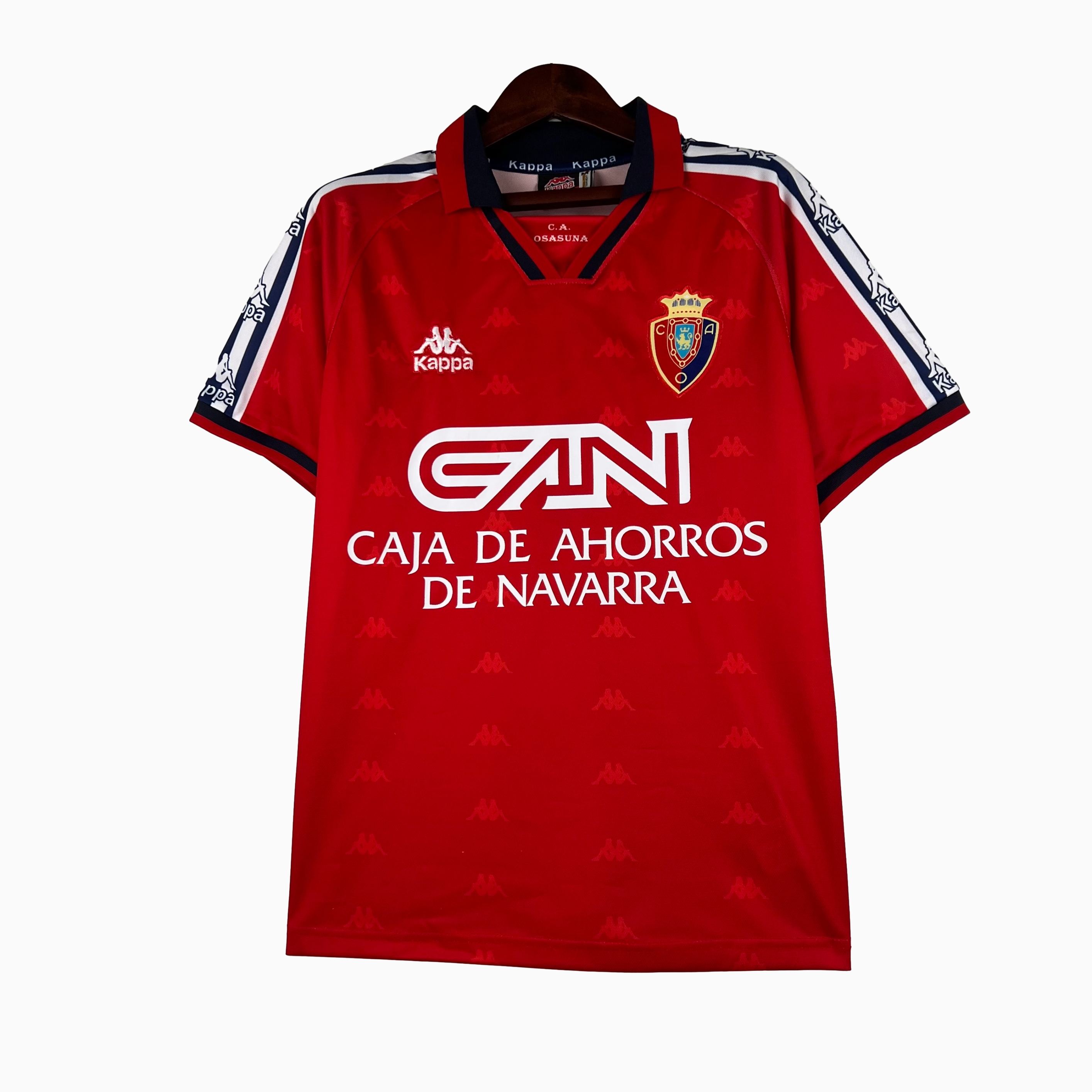 Retro Osasuna 1995-97 Home Stadium Jersey - JerseysGala