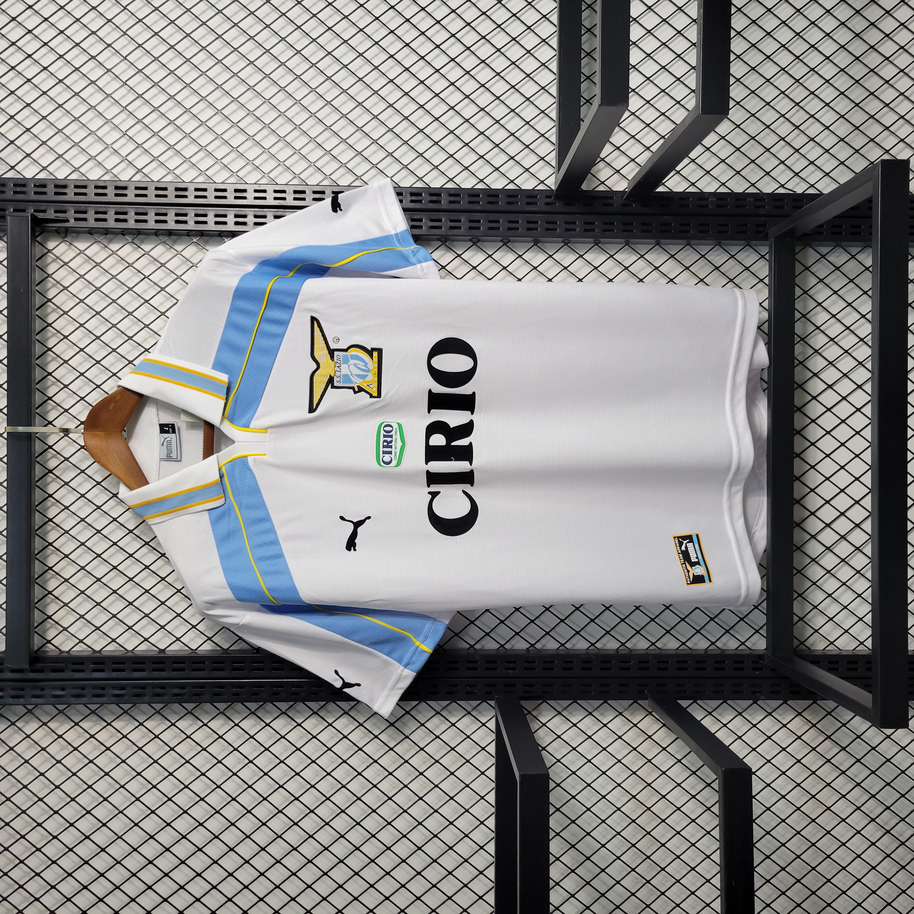 Retro Lazio 1999-00 Centenary Home Stadium Jersey - JerseysGala