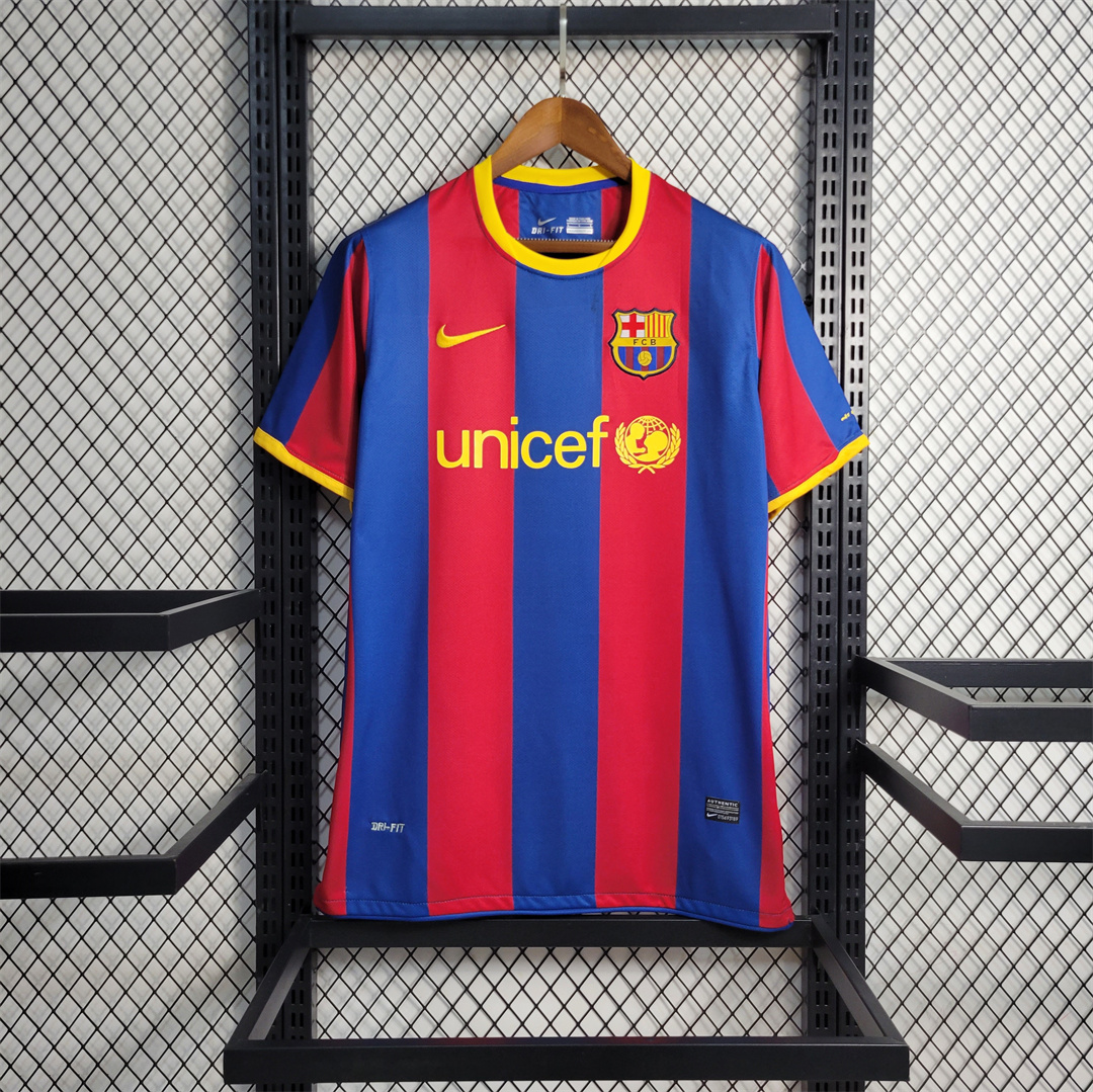 B.A.R.S.A Retro 10-11 Home Stadium Jersey - JerseysGala