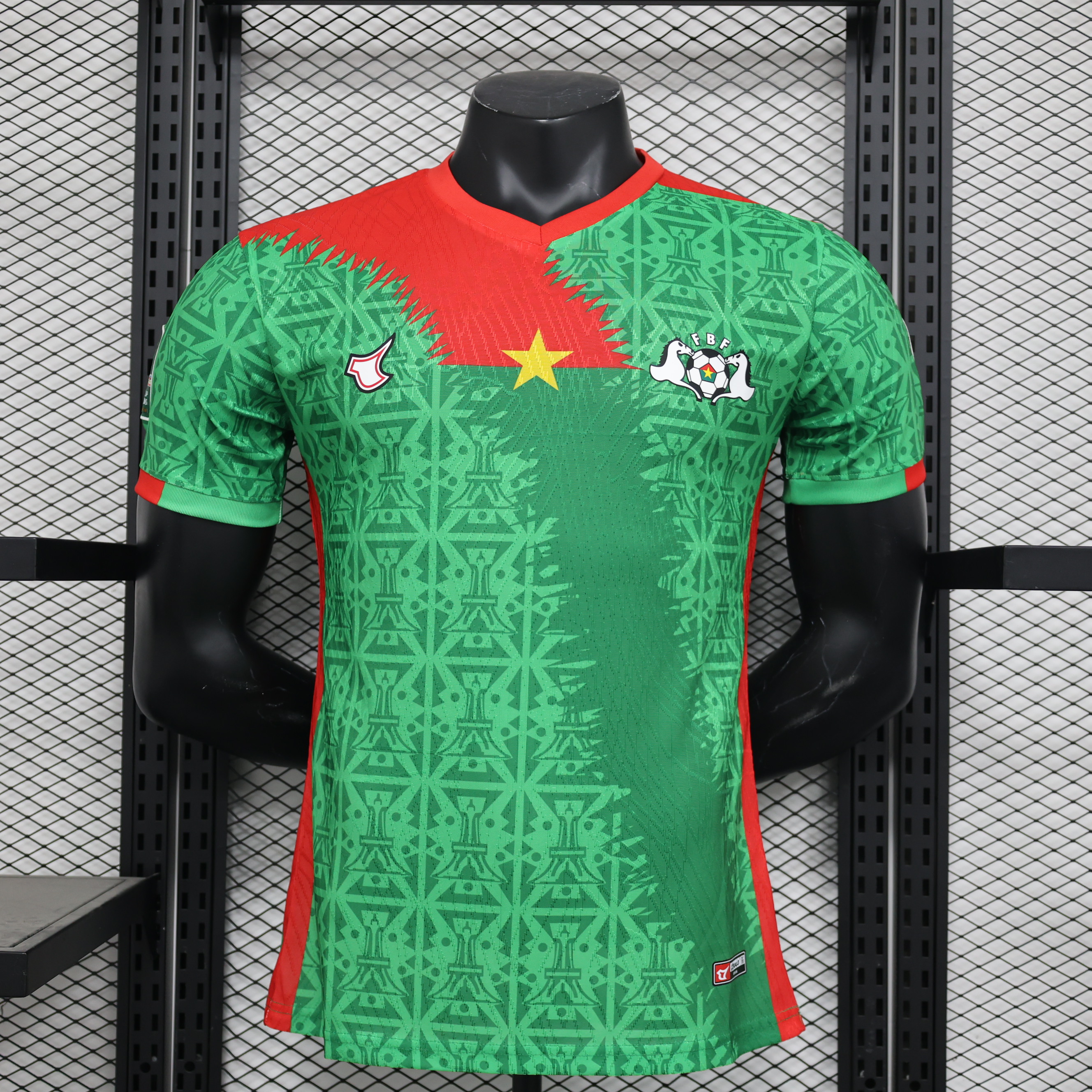 Burkina Faso 23-24 Home Stadium Jersey - Player Version - JerseysGala