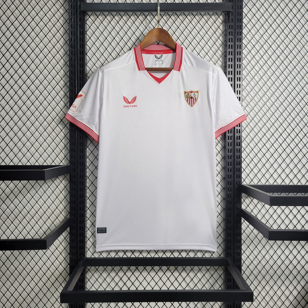 Sevilla 23-24 Home Stadium Jersey - Fans Version - JerseysGala